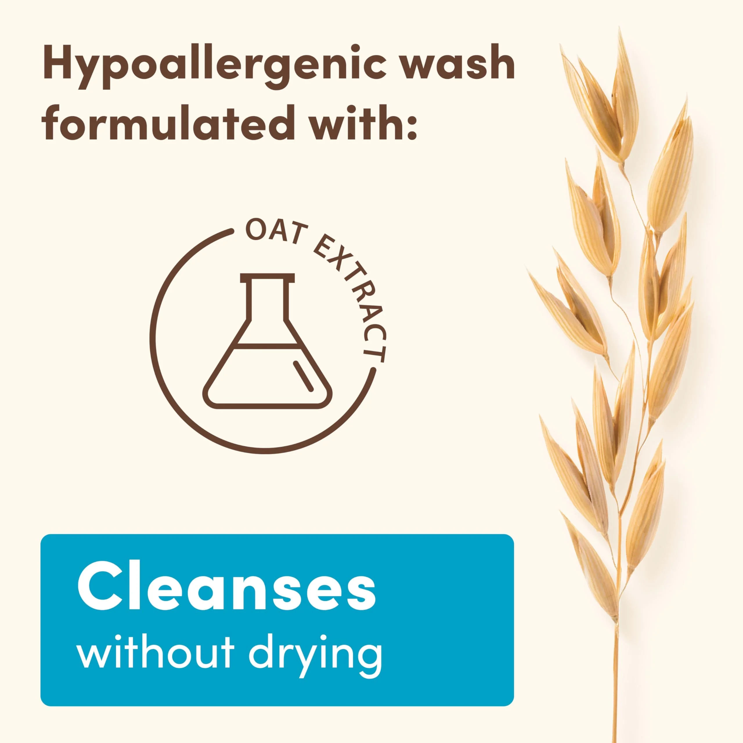 Aveeno Baby Daily Moisture Body Wash & Shampoo with Oat Extract, Hypoallergenic, Tear-Free, No Added Parabens, pH-Balanced Formula For Sensitive Hair & Skin, Baby Essentials, 33 fl oz - Image 5