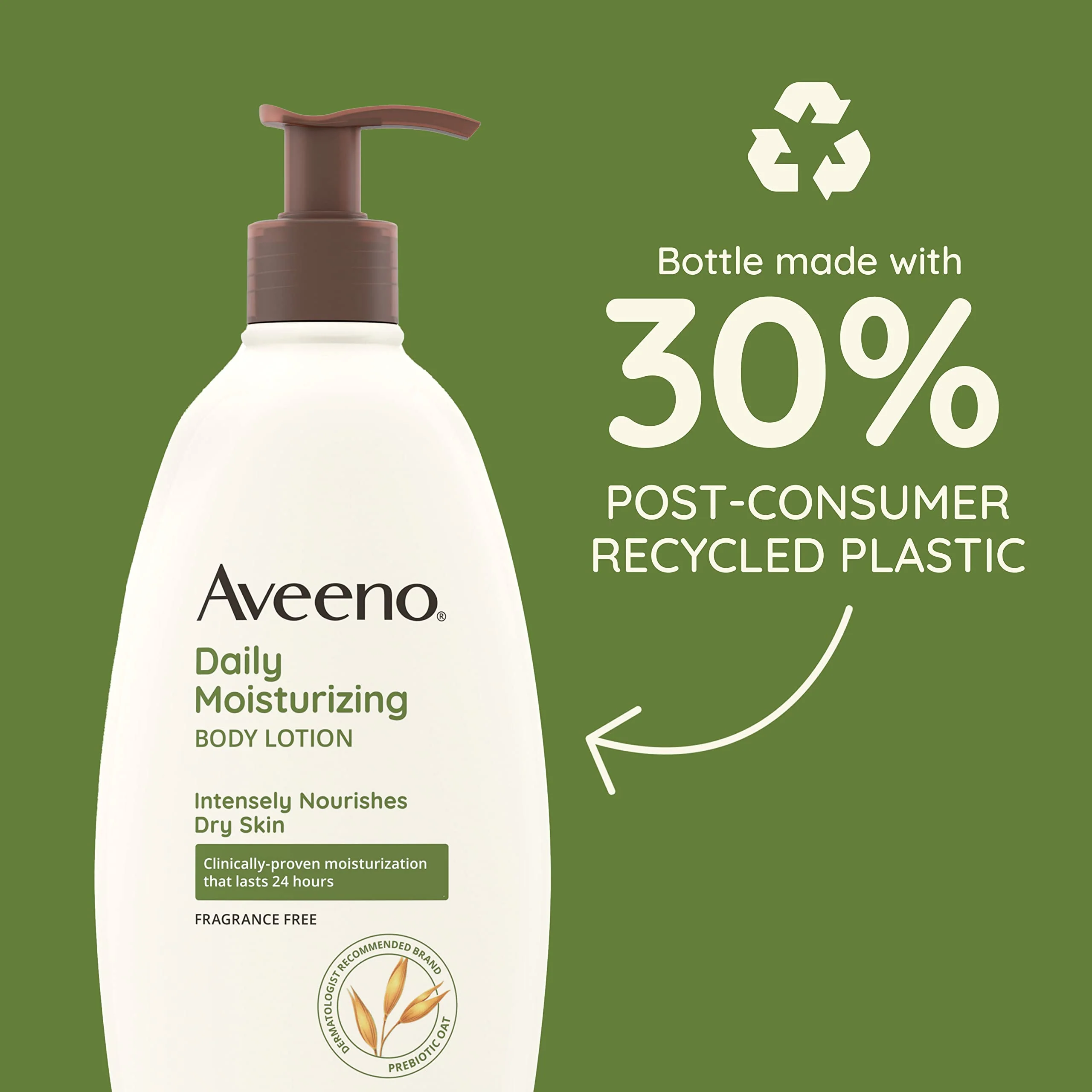 Aveeno Sheer Hydration Fragrance-Free Daily Moisturizing Lotion + Prebiotic Oat for Dry Skin, Lightweight, Fast-Absorbing Body Moisturizer Nourishes Skin with 48-hour Moisture, 12 fl. oz - Image 6