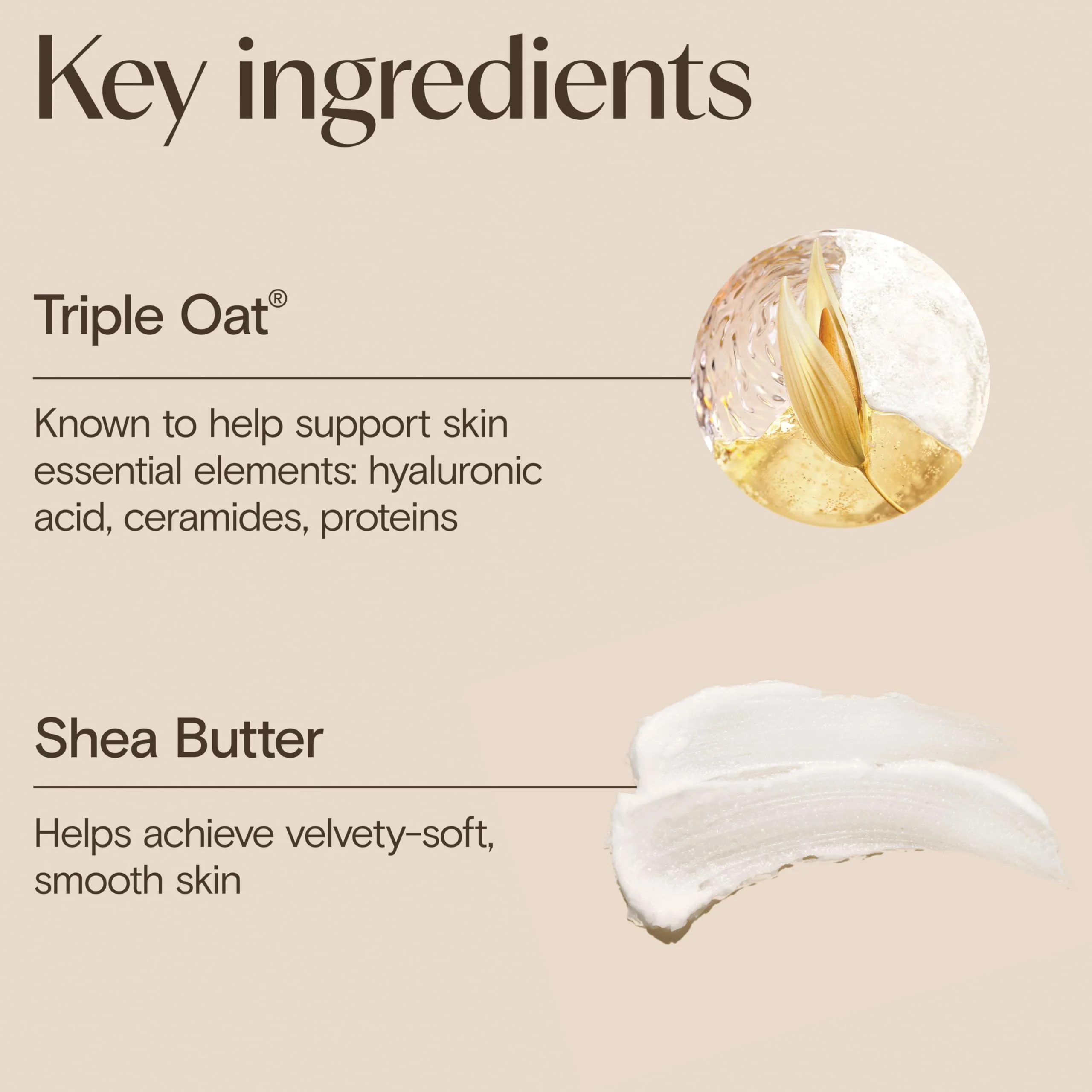 Aveeno Skin Relief Moisturizing Lotion Heals Very Dry, Sensitive Skin, Fast-Absorbing Body Lotion with Soothing Triple Oat & Shea Butter Formula, Fragrance Free, Non-Comedogenic, 18 fl. oz - Image 5