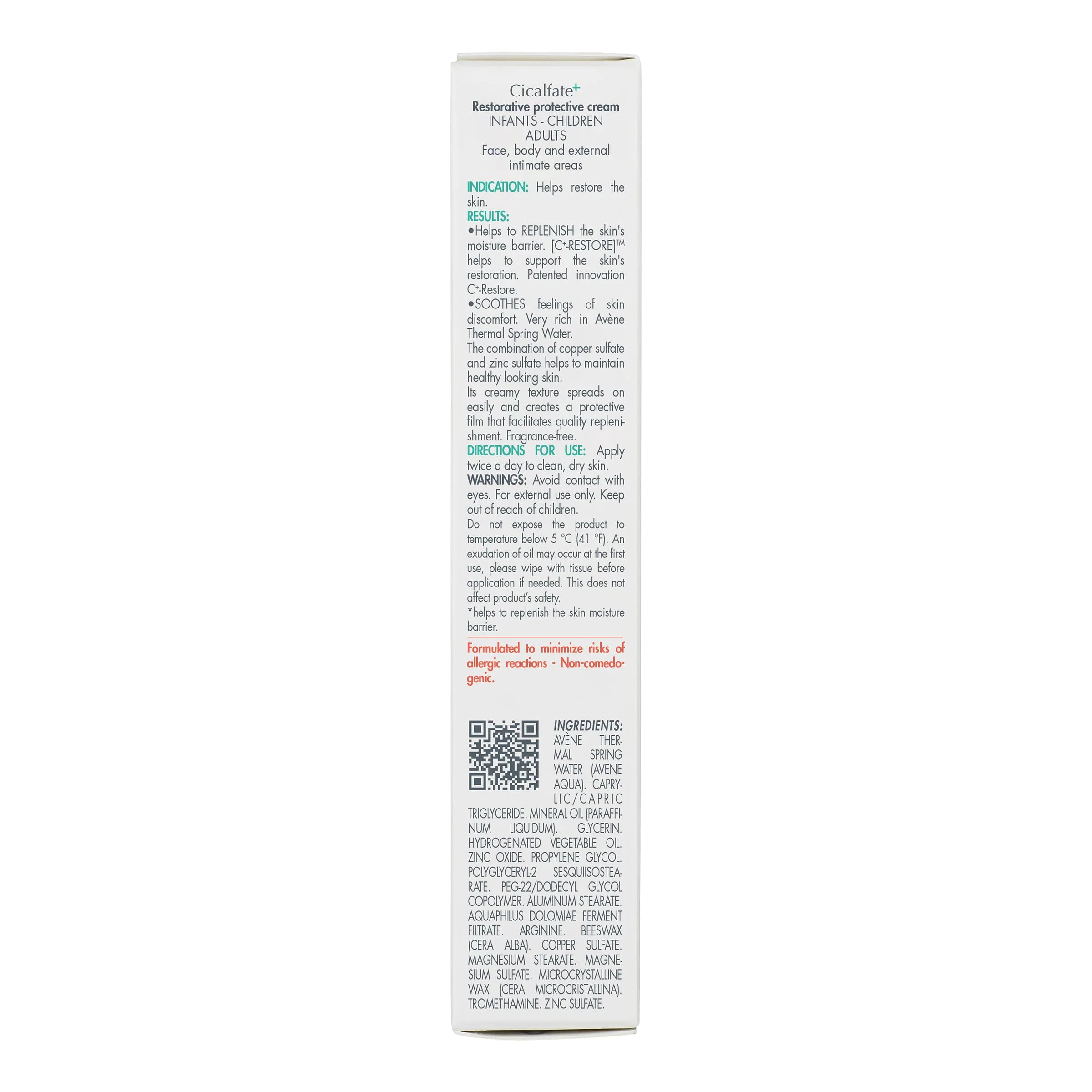 Avène Cicalfate+ Restorative Protective Cream, Face Moisturizer, face cream for sensitive skin, helps restore skin barrier, restorative cream, safe for infants, children and adults, 1.3 Fl Oz - Image 5