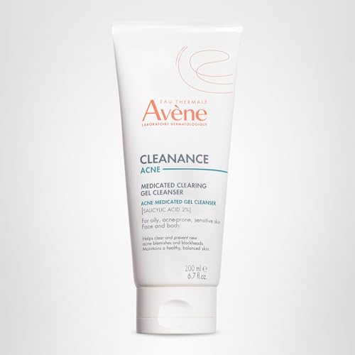 Avène Cleanance ACNE Clearing Gel, acne cleanser for sensitive skin with Salicylic Acid, deep cleanses & prevents acne on face & body 6.76 Fl Oz - Image 2