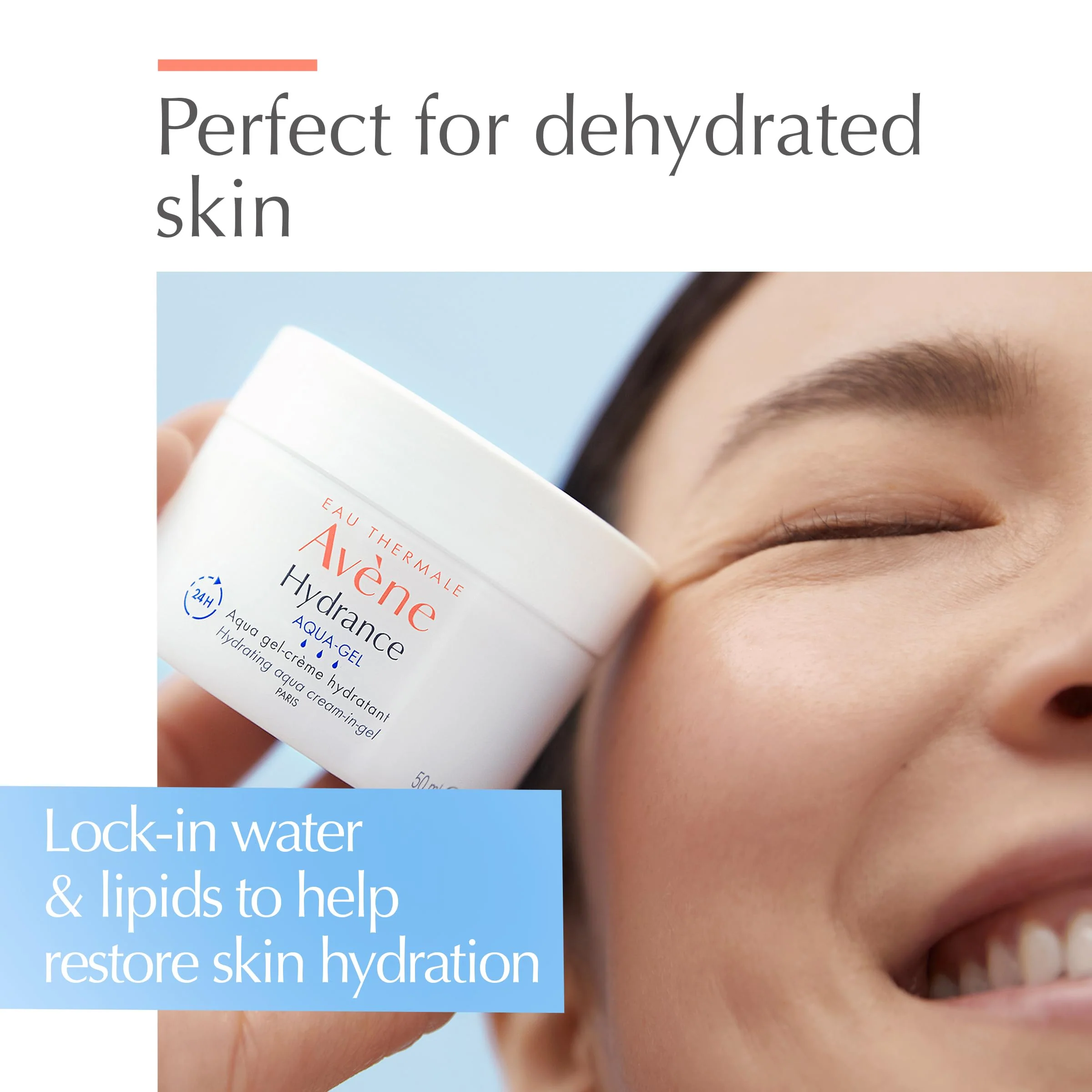 Avène Hydrance Hydrating Aqua Cream-in-Gel, Antioxidant Protection - Image 6