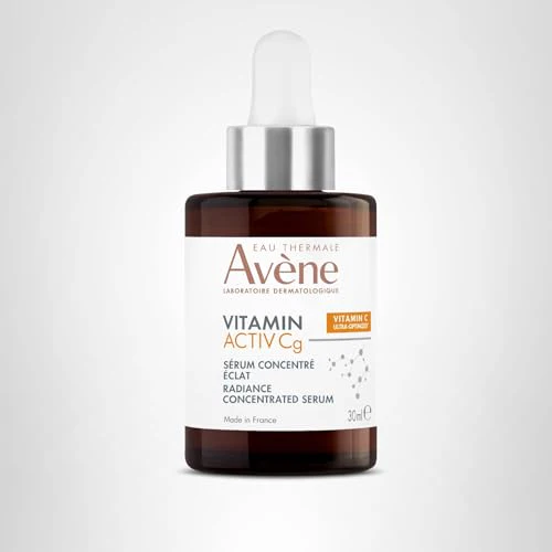 Avène Vitamin Activ Cg Radiance Concentrated Serum, Radiance Boosting Vitamin C Serum, powered by Vitamin Cg + Niacinamide + Bakuchiol, Visbily Reduce Wrinkles, Dark Spots & Fine Lines, 1 FL Oz - Image 2