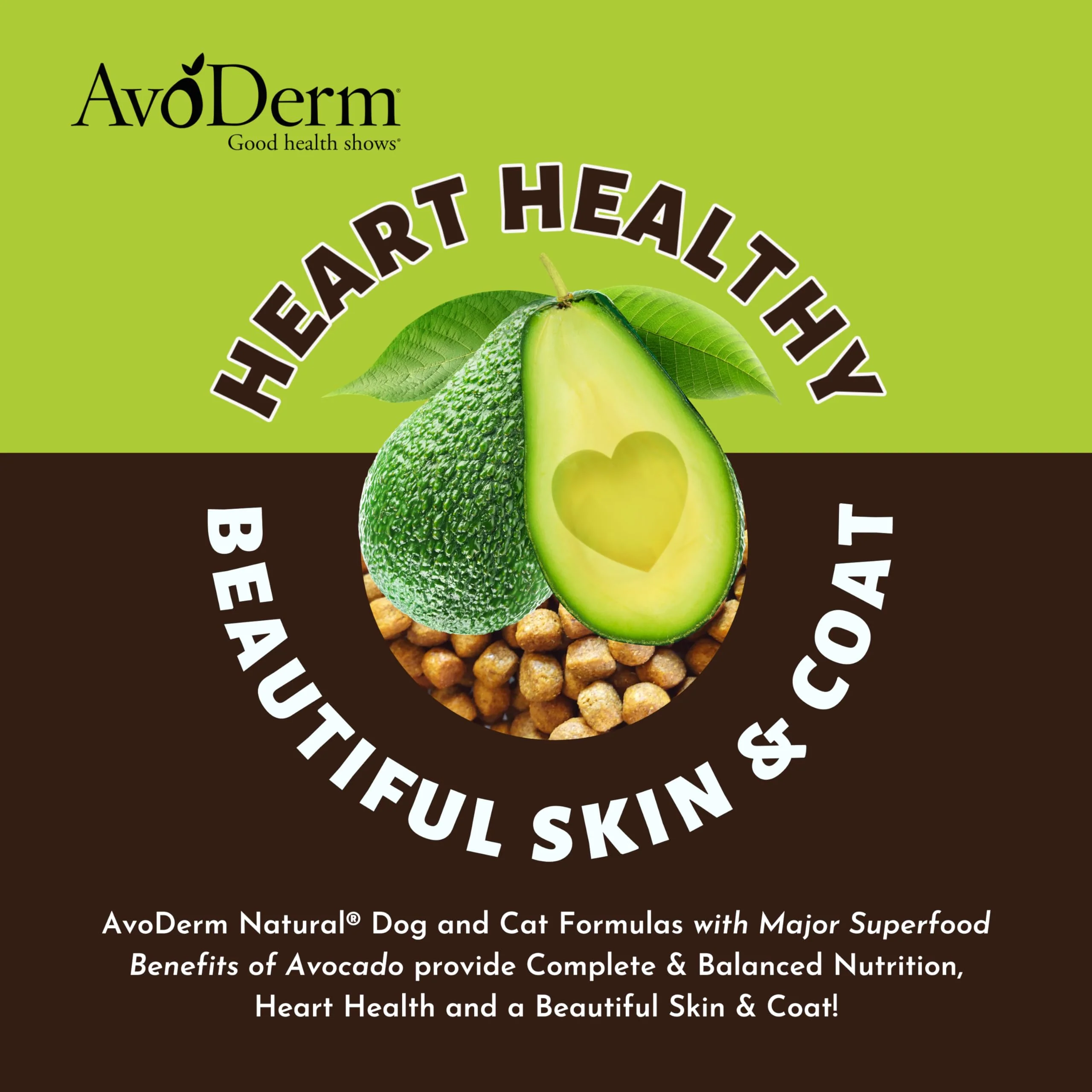 AvoDerm Natural Grain Free, Revolving Menu Duck Recipe Dry Dog Food, for Sensitive Skin and Stomach, 4 lb - Image 5