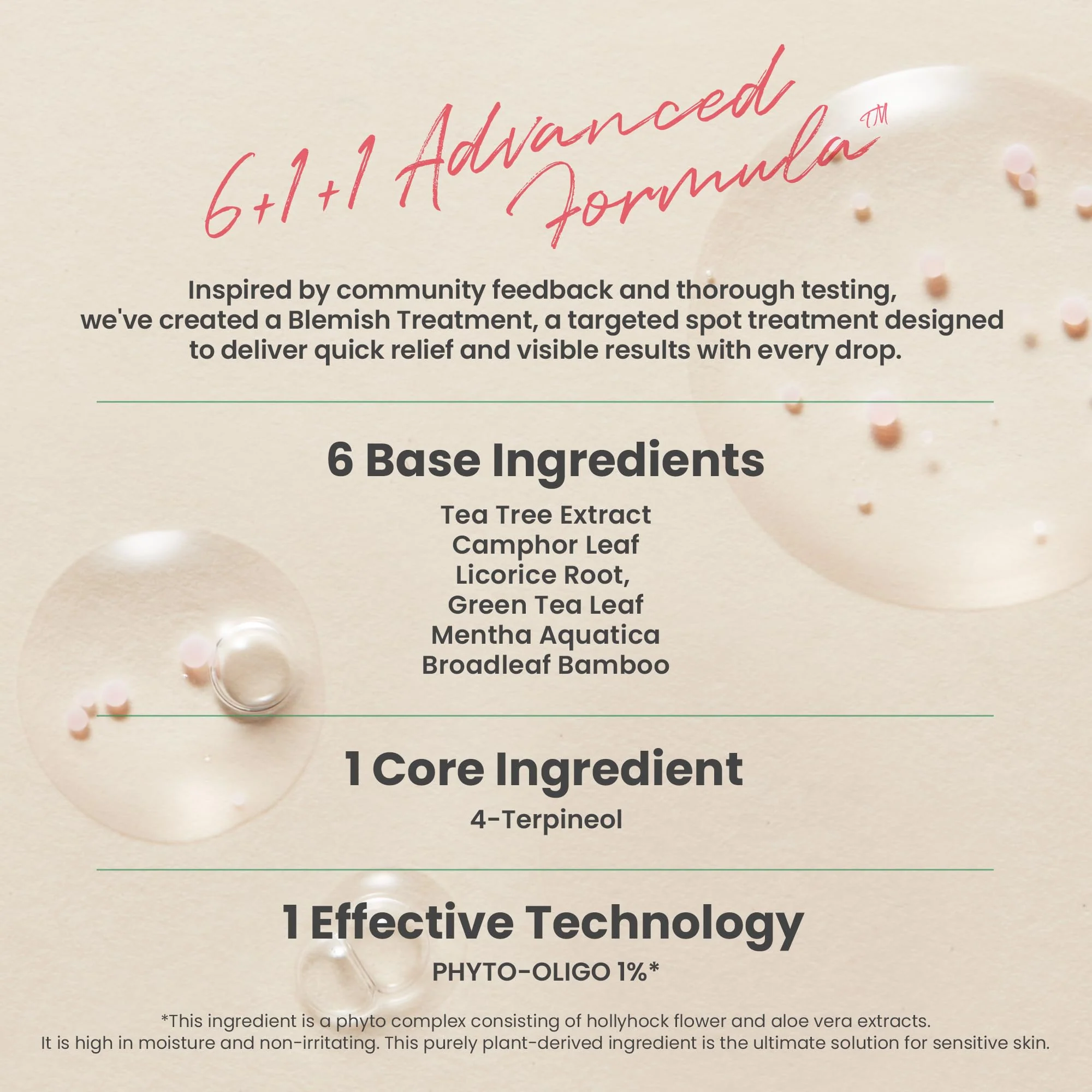 AXIS-Y Spot The Difference Blemish Spot Treatment - 4-Terpineol 2% Niacinamide AHA BHA Soothes Breakouts & Skin Barrier Repair - Vegan Korean Skin Care Face Serum - 0.50 fl. oz. - Image 3