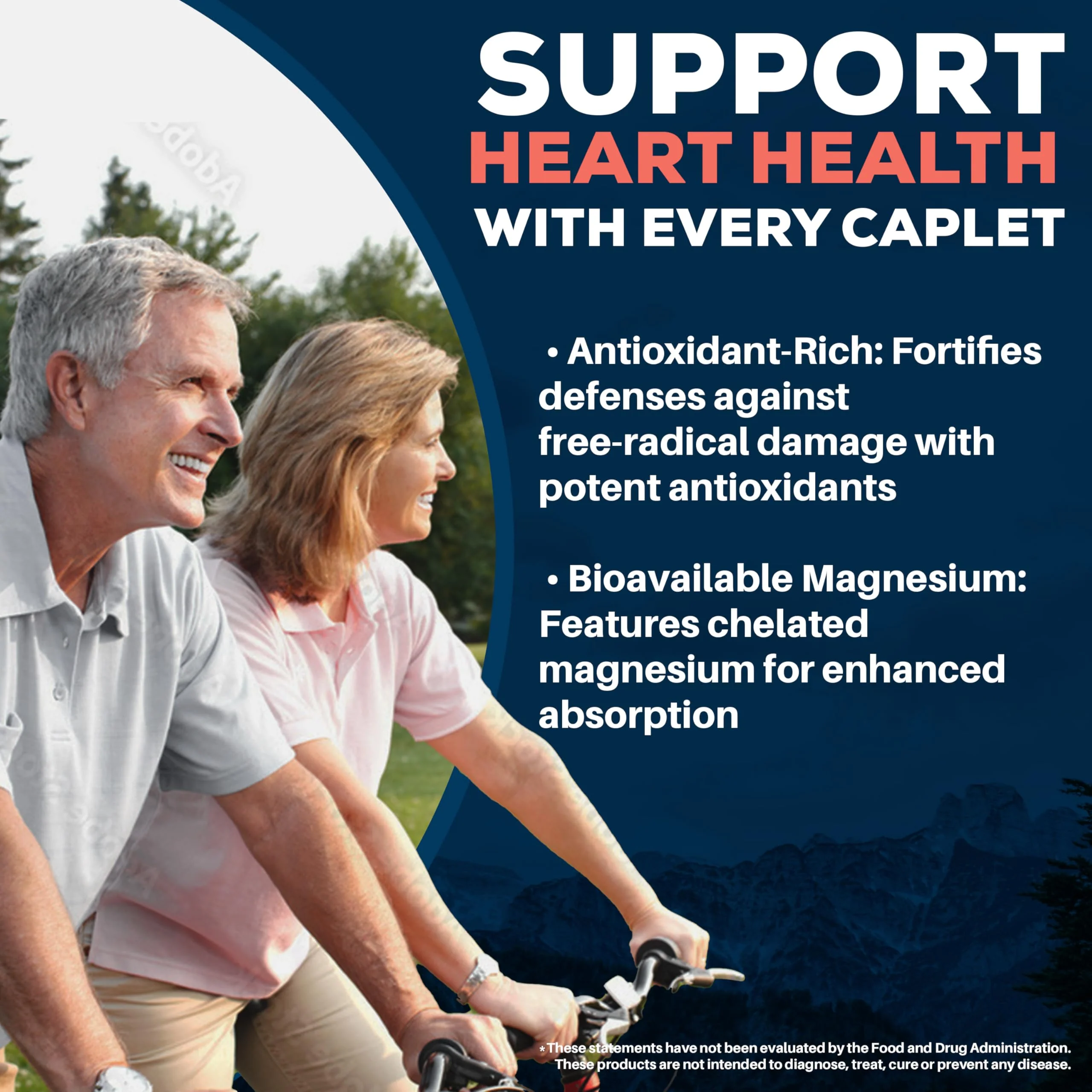 Ayush Herbs Carditone - Natural Heart Health Supplement for Women & Men, BP Formula, Holistic Heart Support with Rauwolfia, Arjuna, Calcium, and Magnesium - 60 Vegetarian Caplets (1 Count) - Image 4