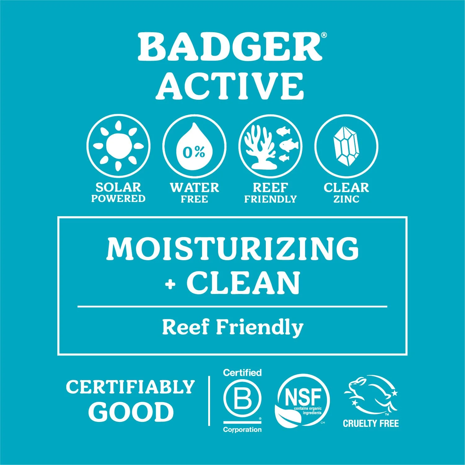 Badger Mineral Sunscreen Combo, SPF 30 Cream & SPF 35 Face Stick, Organic Ingredient with Mineral Zinc Oxide, Unscented Reef Safe Sunscreen Set, Broad Spectrum, Water Resistant, 2-Count - Image 7
