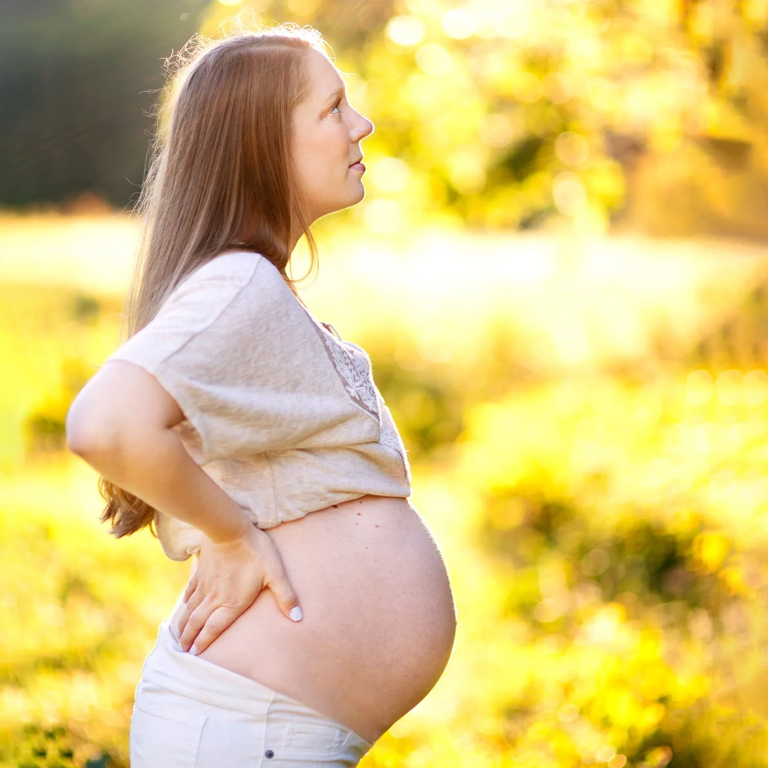 Badger Organic Pregnant Belly Oil - Jojoba & Coconut - 4 oz. - Image 3