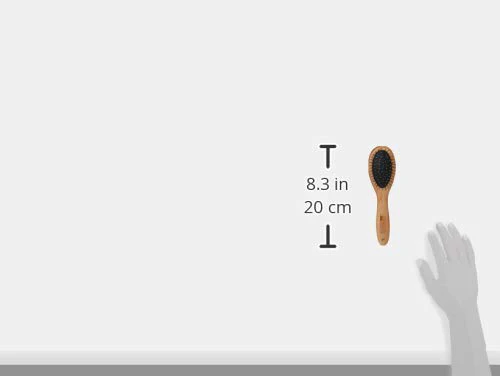 Bamboo Groom Oval Pin Brush w/Pins Small/Medium - Image 2