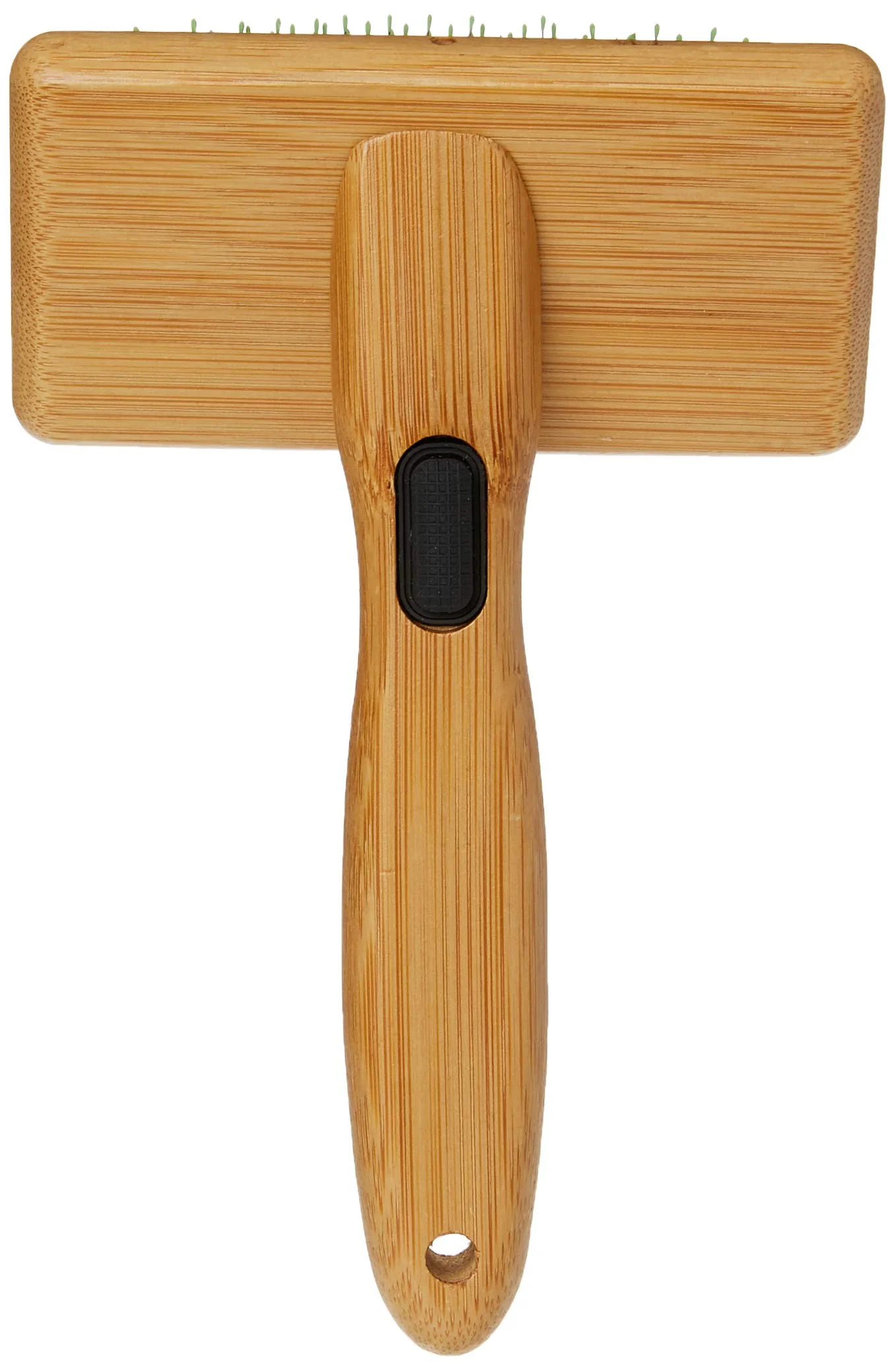 Bamboo Groom Soft Slicker Brush Medium - Image 3