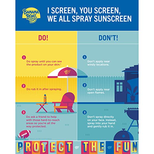 Banana Boat Sport Ultra SPF 30 Sunscreen Spray | Banana Boat Sunscreen Spray SPF 30, Water Resistant, Oxybenzone Free, 6oz each Twin Pack - Image 3
