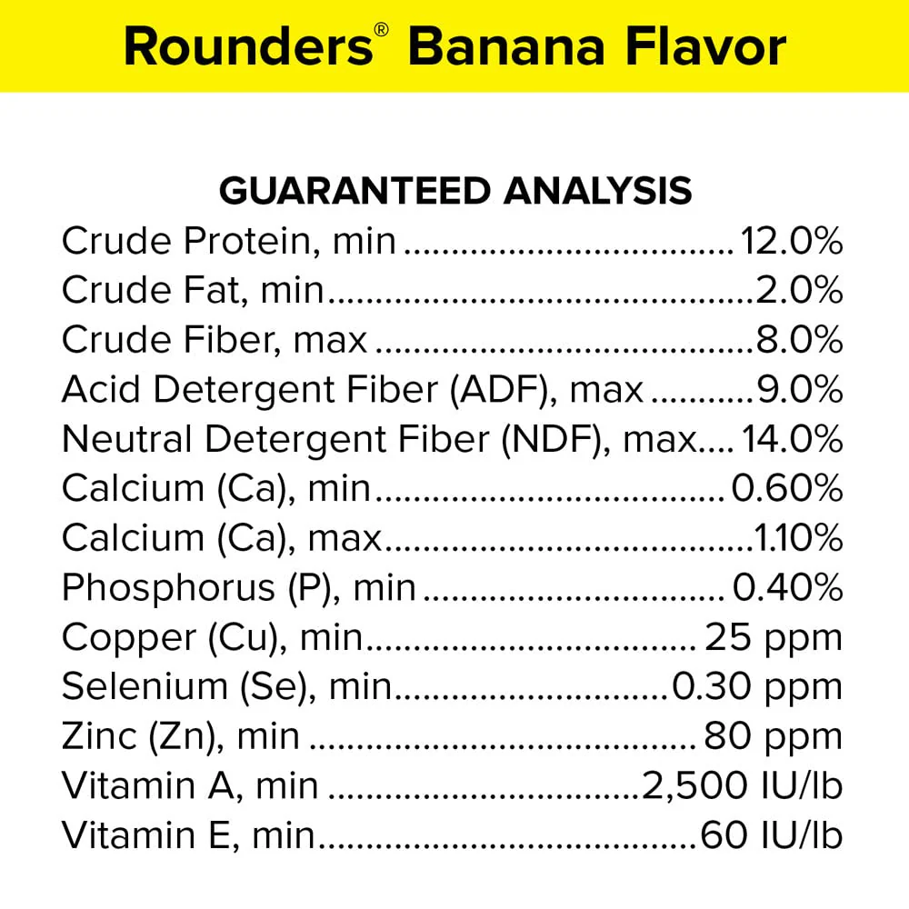 Banana Rounders Horse Treat 30 oz (850 g) - Image 4