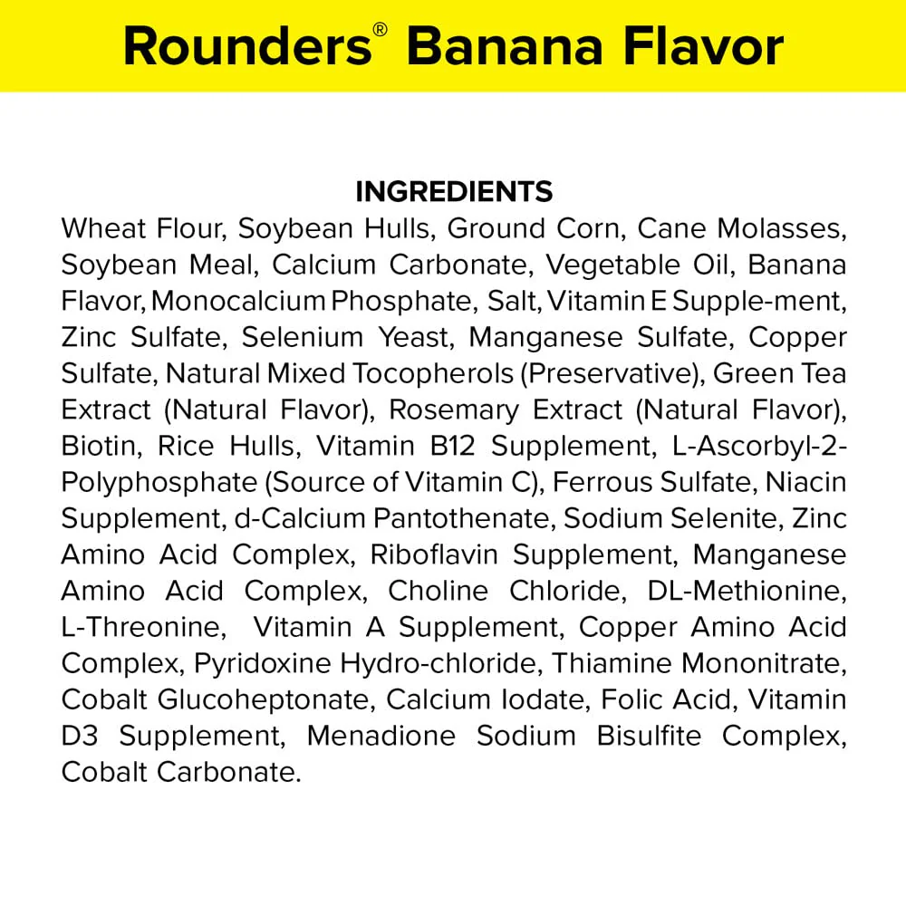 Banana Rounders Horse Treat 30 oz (850 g) - Image 5