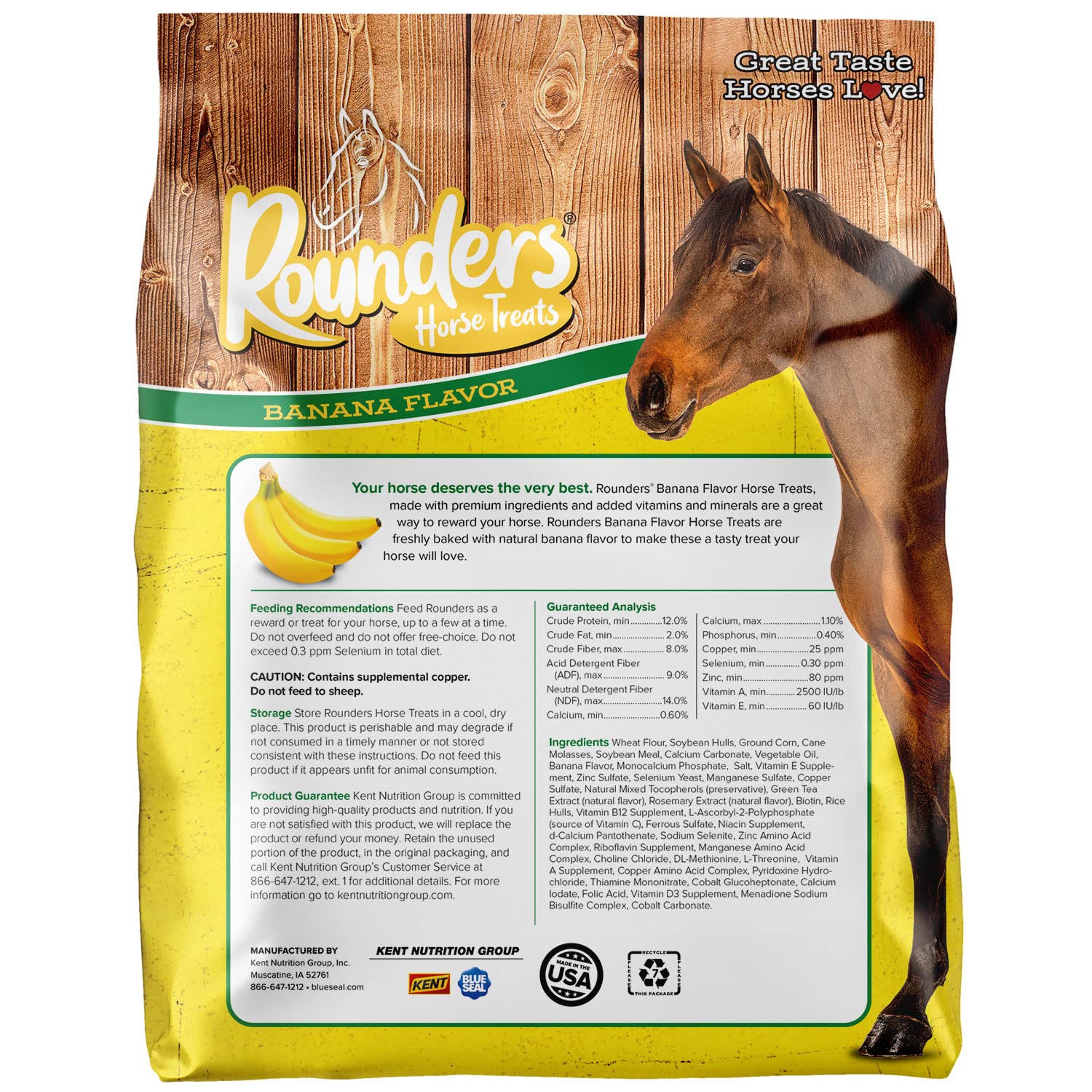 Banana Rounders Horse Treat 30 oz (850 g) - Image 8