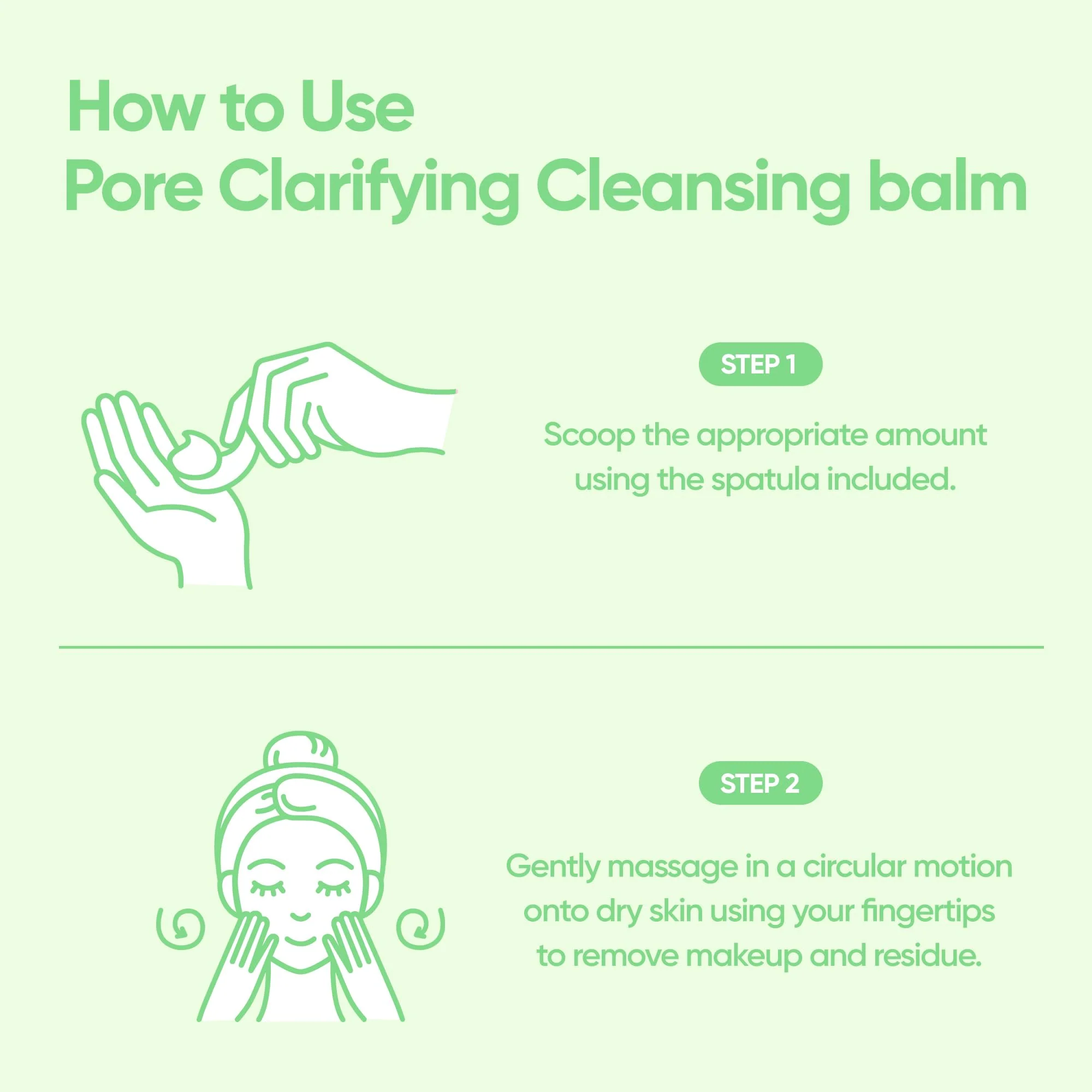BANILA CO Clean it Zero Pore Clarifying Cleansing Balm | Korean Makeup Remover, Cleansing Oil, Facial Cleanser for Oily and Acne Prone Skin | Vegan | Made with AHA-PHA & Tea Tree (100ml / 3.38 fl. oz) - Image 3