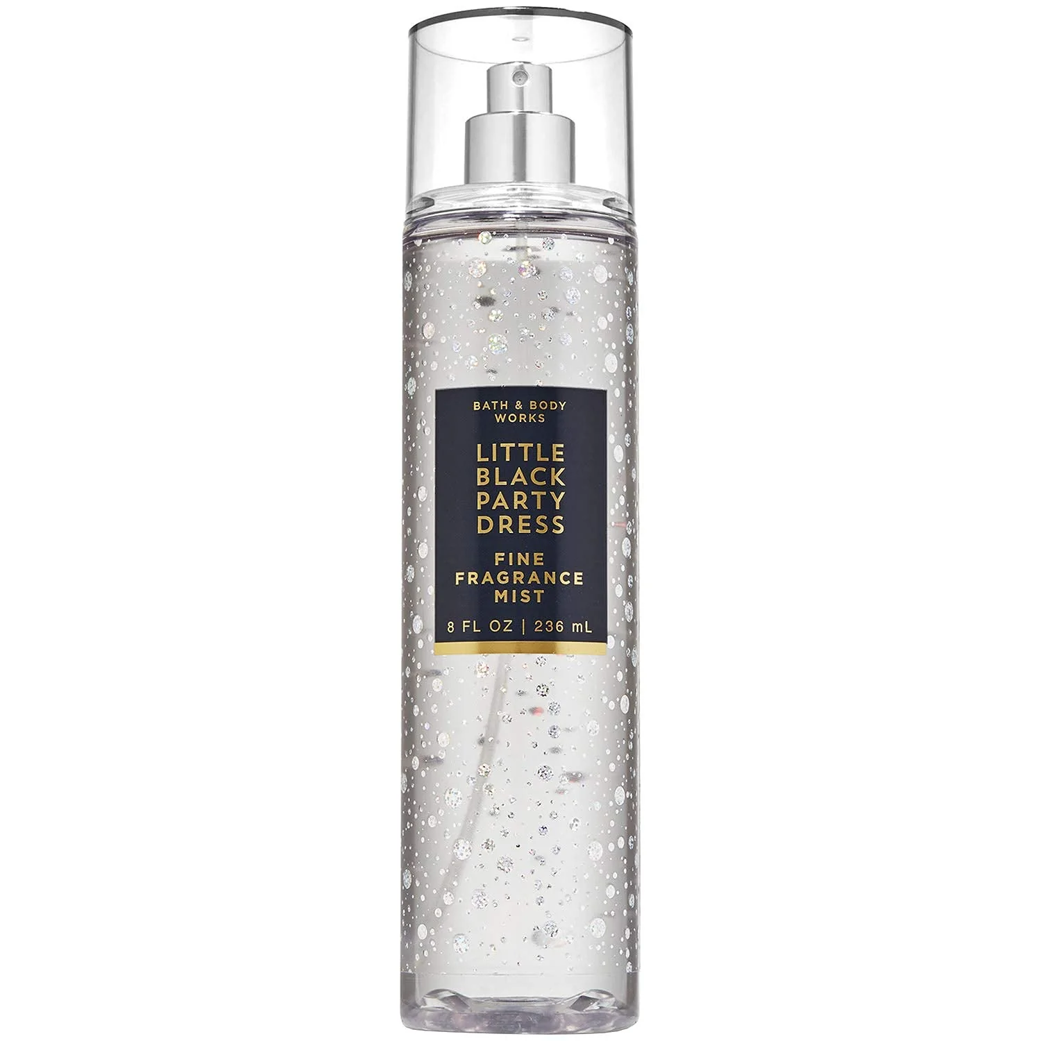 Bath & Body Works Little Black Party Dress Fine Fragrance Mist Spray 8 Fl Oz - 2019 Limited Edition Black Square Logo Bottle - Image 2