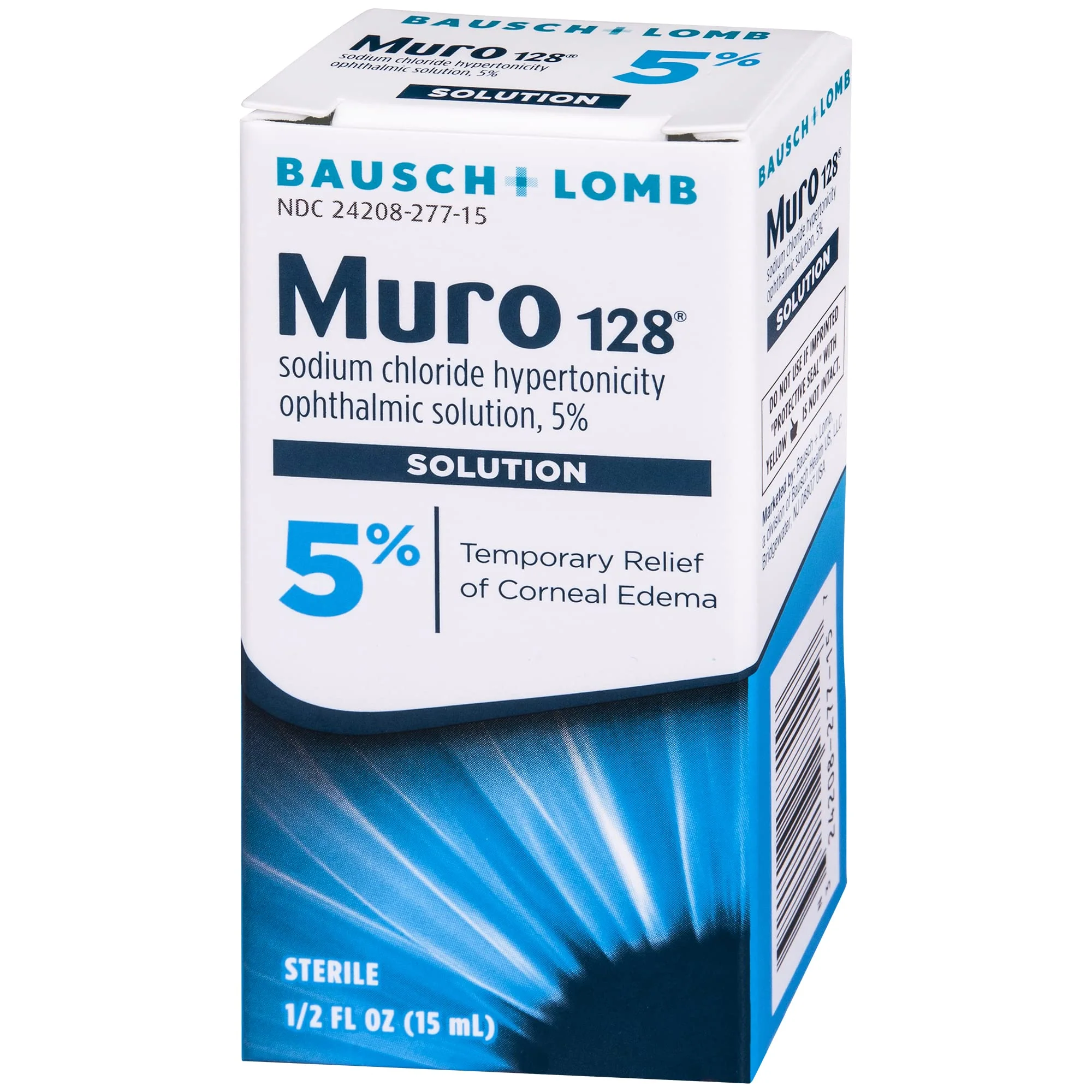 Bausch & Lomb Muro 128 Solution 5% 15 mL (Pack of 4) - Image 8