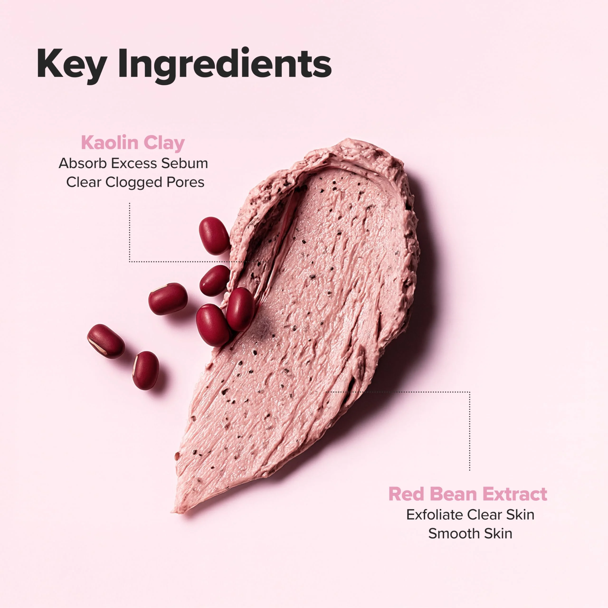 Beauty of Joseon Red Bean Pore Refreshing Mask Mud Cream Hydrating Wash Off Pack, Pore Cleansing Exfoliator, Korean Skin Care for Men and Women 140ml, 4.73 fl.oz - Image 5