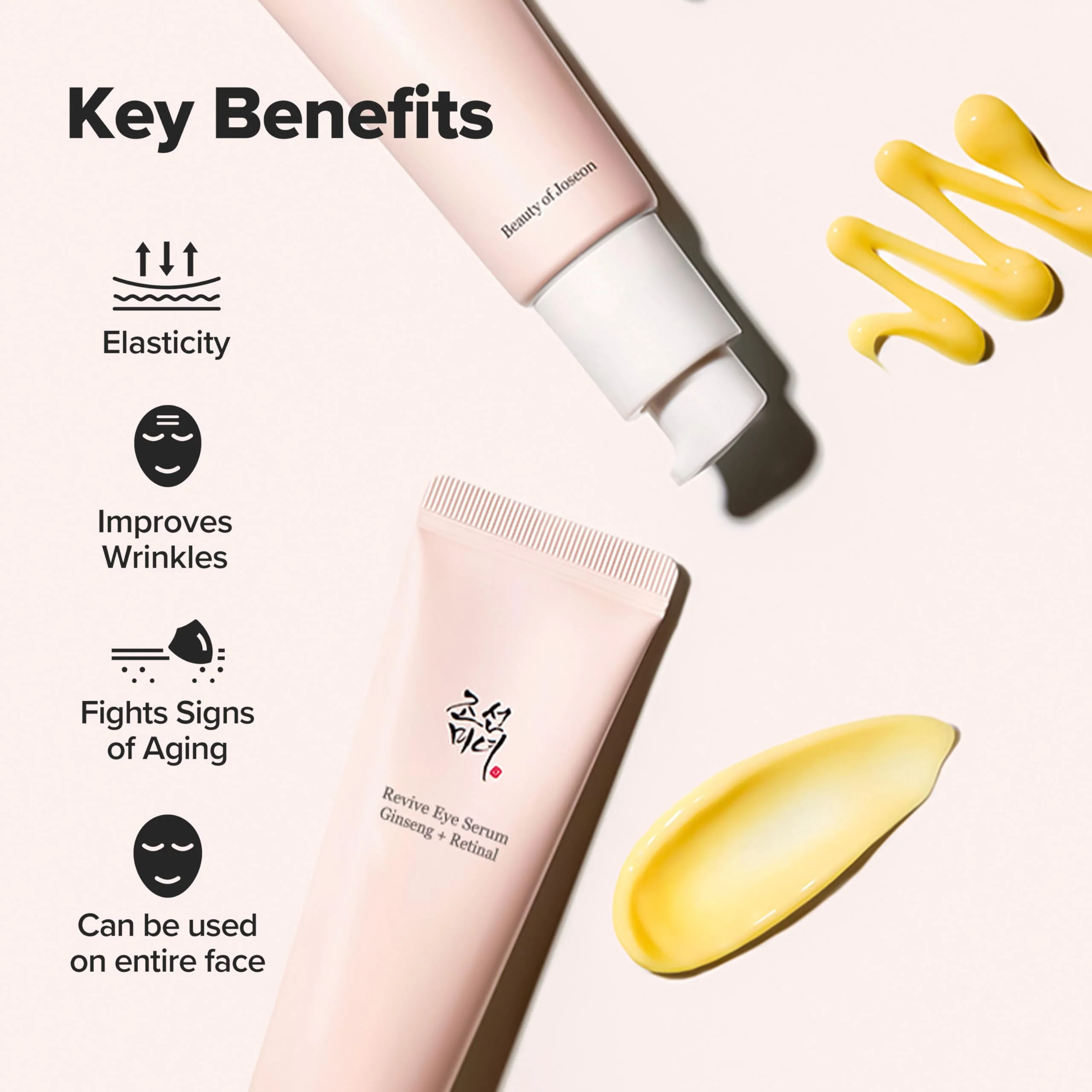 Beauty of Joseon Revive Eye Serum with Retinal Niacinamide Correction for Puffy Eye Bags Fine Lines Dark Circles Wrinkles, Korean Skin Care 30ml, 1 fl.oz - Image 6