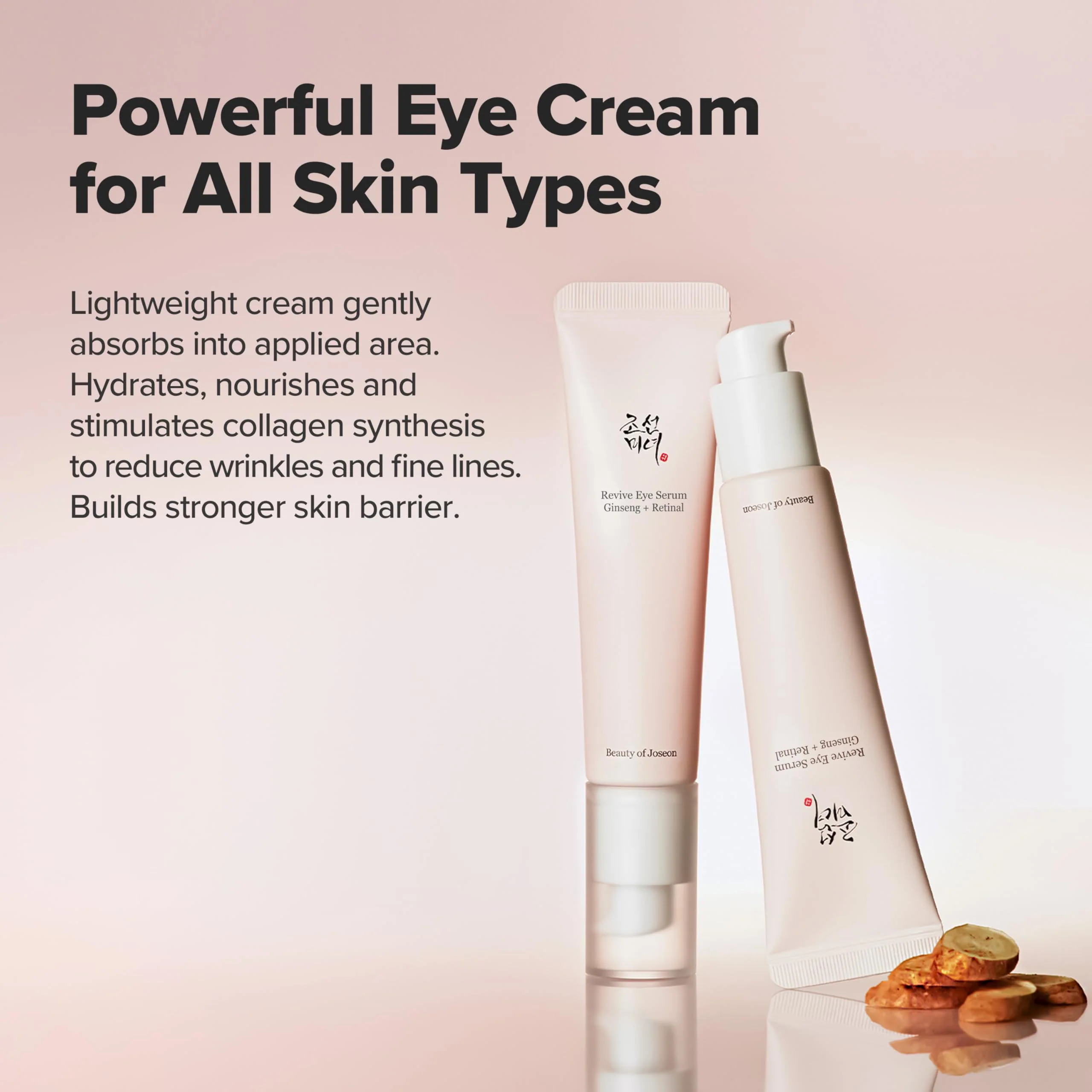 Beauty of Joseon Revive Eye Serum with Retinal Niacinamide Correction for Puffy Eye Bags Fine Lines Dark Circles Wrinkles, Korean Skin Care 30ml, 1 fl.oz - Image 7