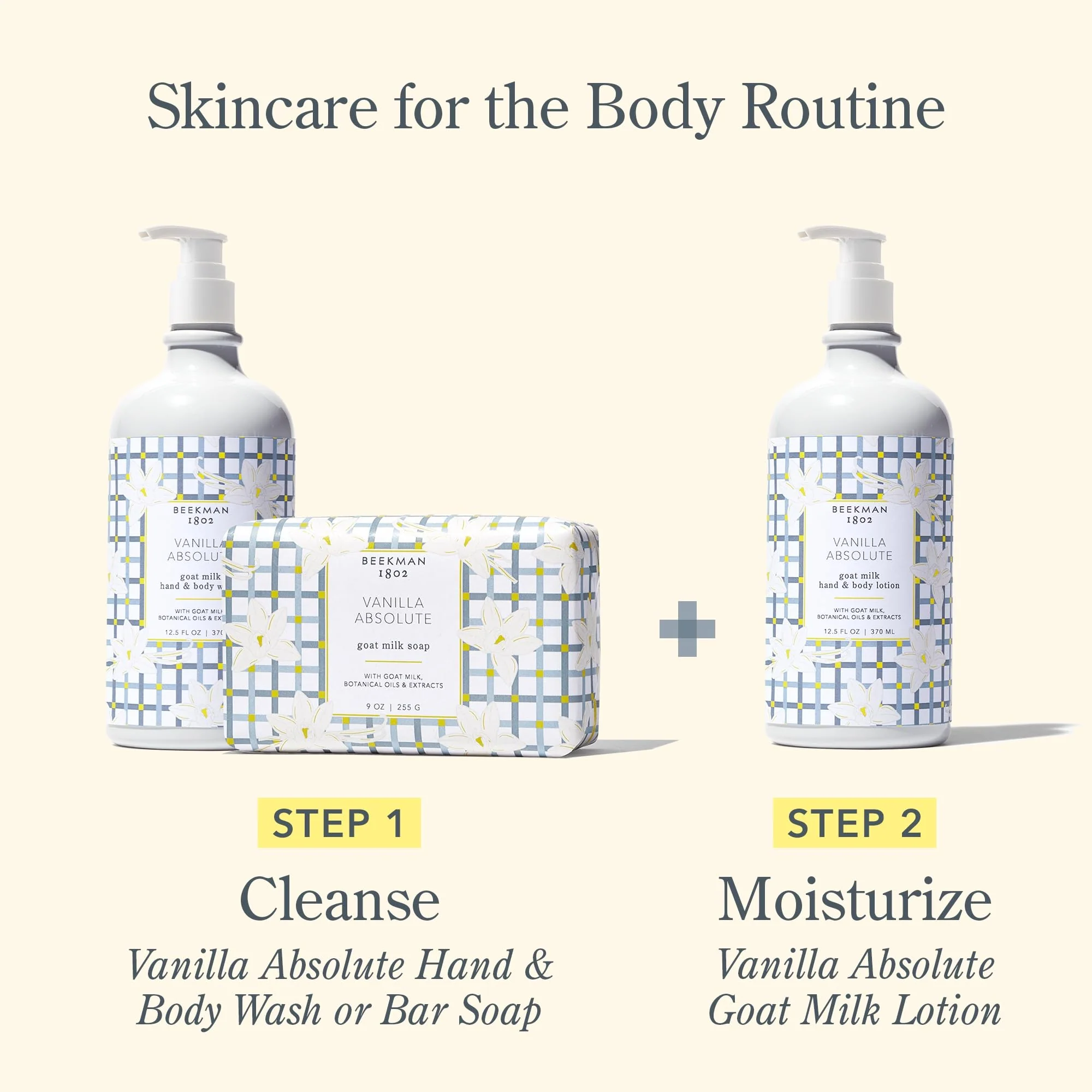 Beekman 1802 Goat Milk Lotion – Body Lotion & Hand Lotion for Dry Skin, Lightweight Non-Greasy Formula with Shea Butter & Jojoba Oil, Cruelty Free, Lotion Pump – Vanilla Absolute - Image 2