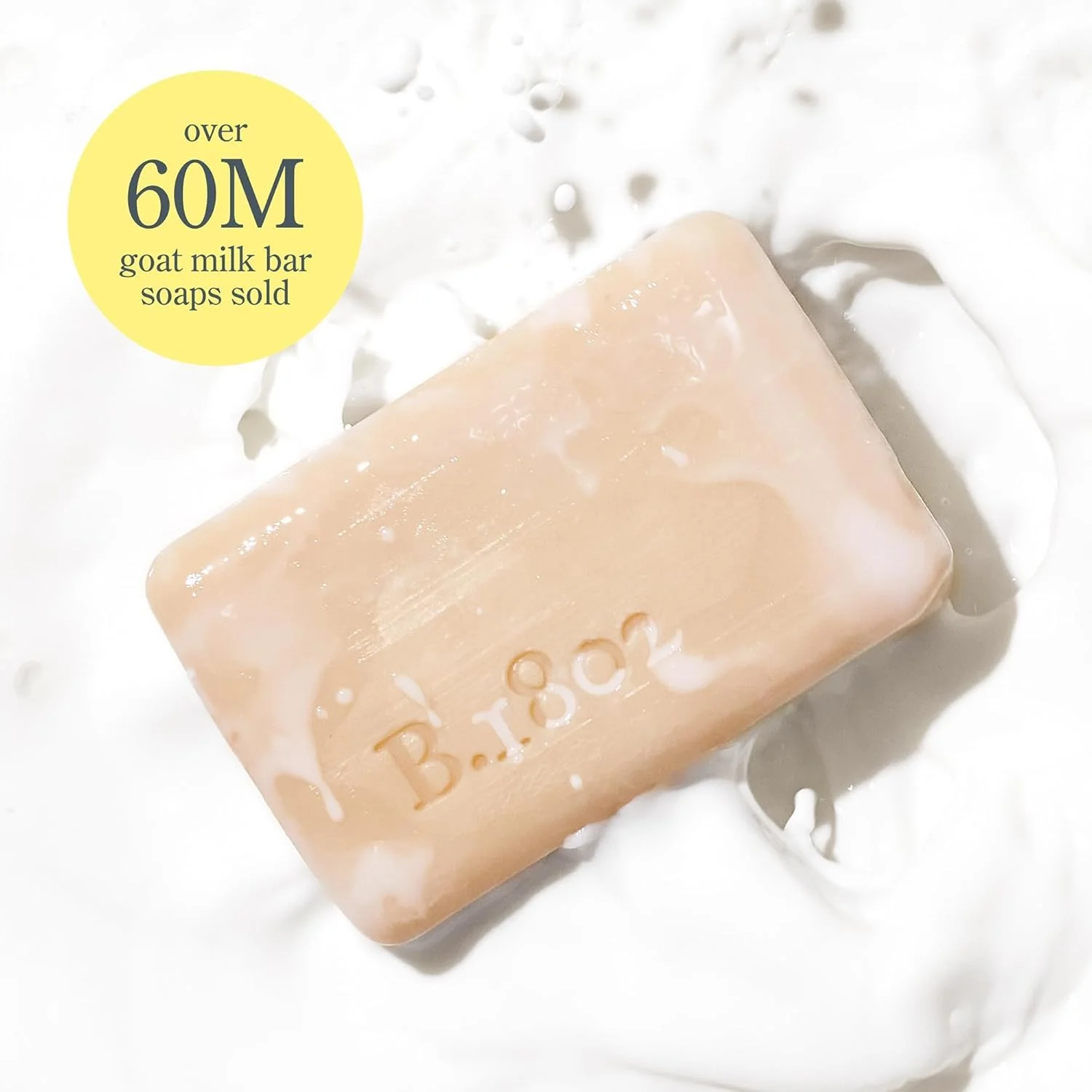 Beekman 1802 Goat Milk Soap – Moisturizing Hand & Body Soap Bar with Shea Butter & Botanical Oils, Triple-Milled, Non-Drying, Made for Sensitive Skin, Coconut Cream 9 oz - Image 9