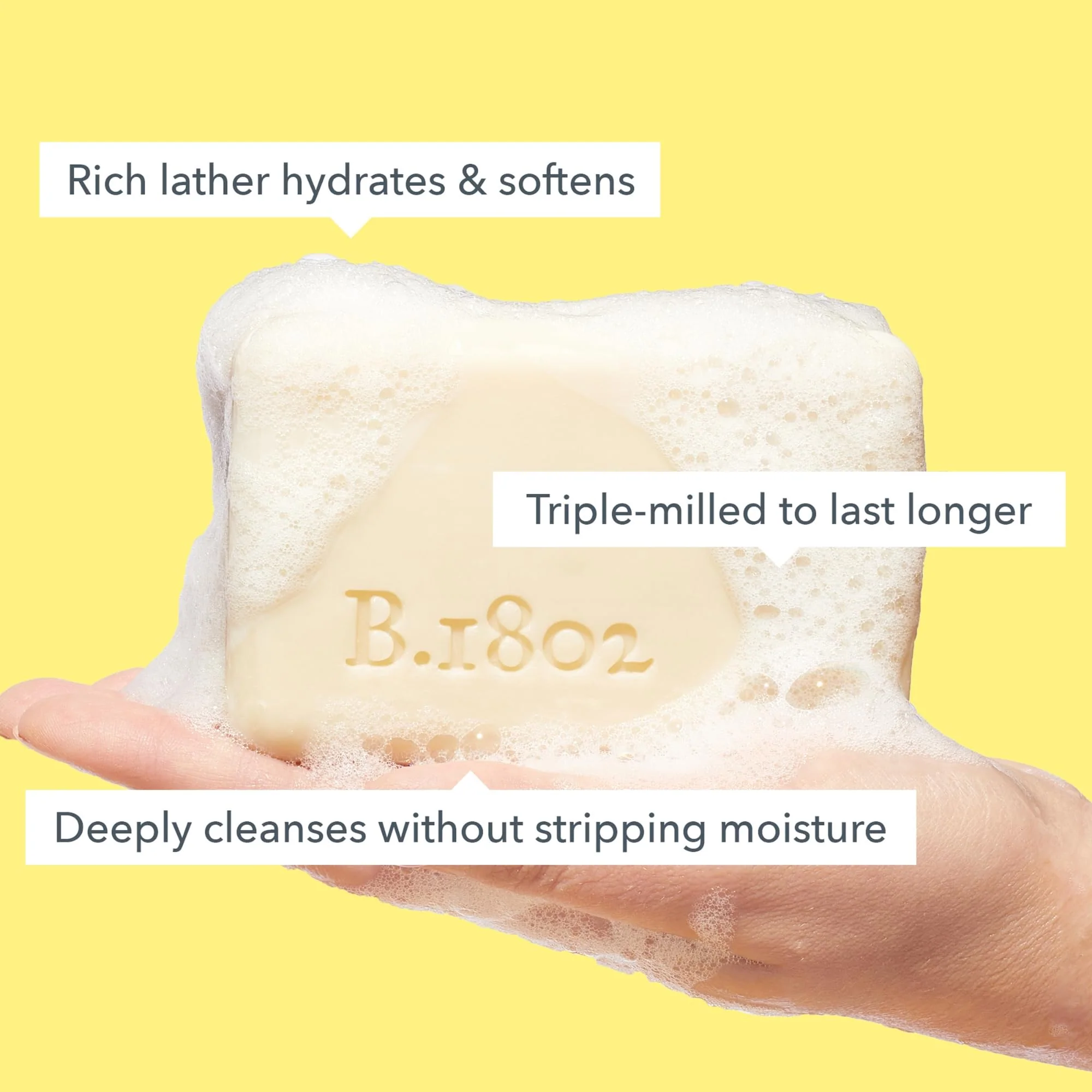 Beekman 1802 Goat Milk Soap – Moisturizing Hand & Body Soap Bar with Shea Butter & Botanical Oils, Triple-Milled, Non-Drying, Made for Sensitive Skin, Honey & Orange Blossom 9 oz - Image 9