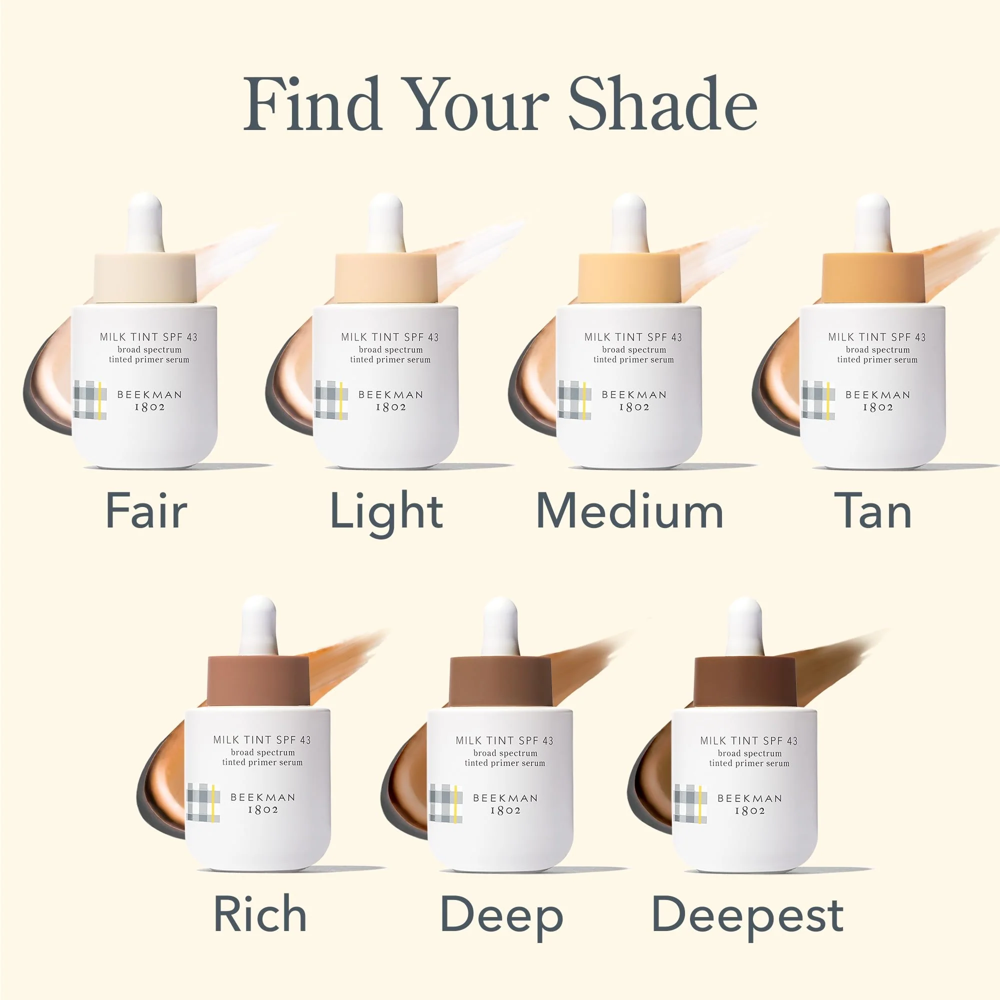 Beekman 1802 Milk Tint Face Primer with SPF 43, Fair - Oxybenzone Free - 1 oz - Tinted Mineral SPF, Makeup Primer & Moisturizer - Blends Seamlessly - Good for Sensitive Skin - Cruelty Free - Image 2