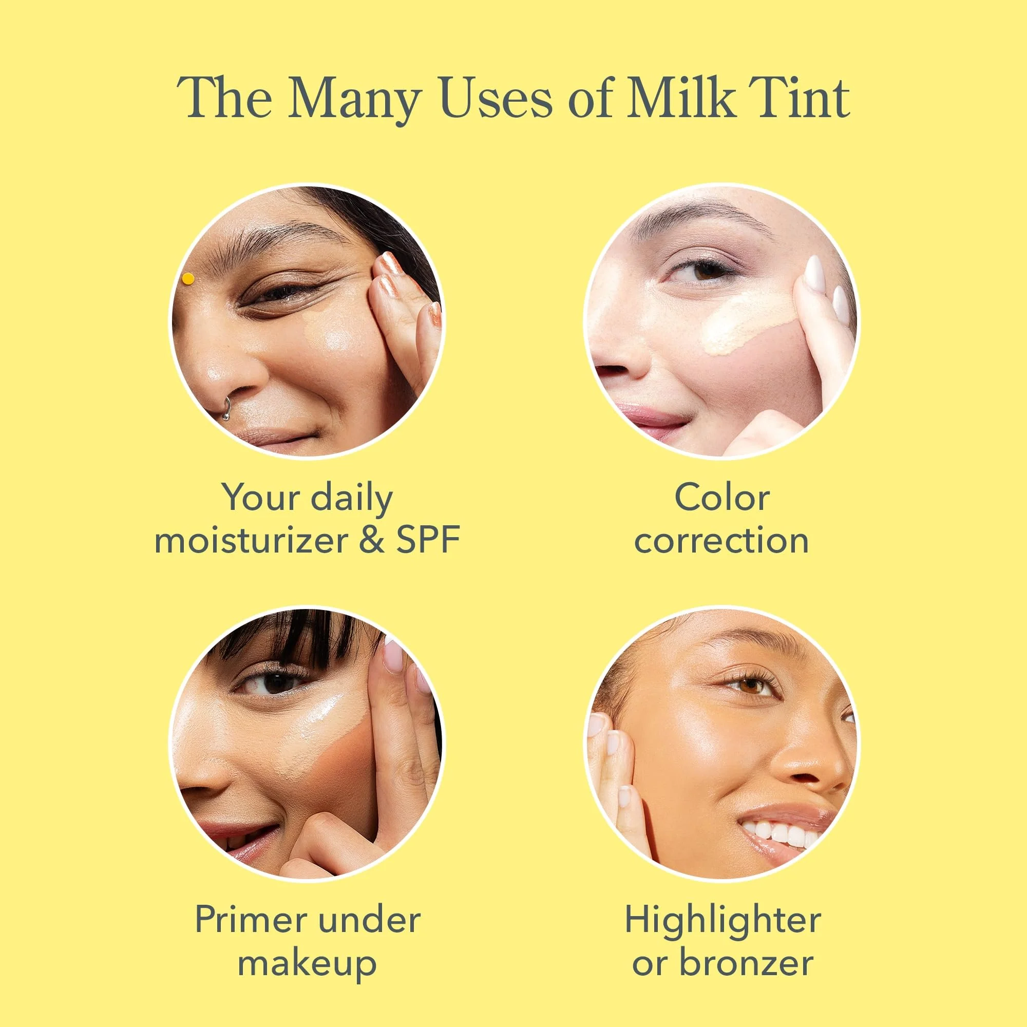 Beekman 1802 Milk Tint Face Primer with SPF 43, Tan - Oxybenzone Free - 1 oz - Tinted Mineral SPF, Makeup Primer & Moisturizer - Blends Seamlessly - Good for Sensitive Skin - Cruelty Free - Image 5
