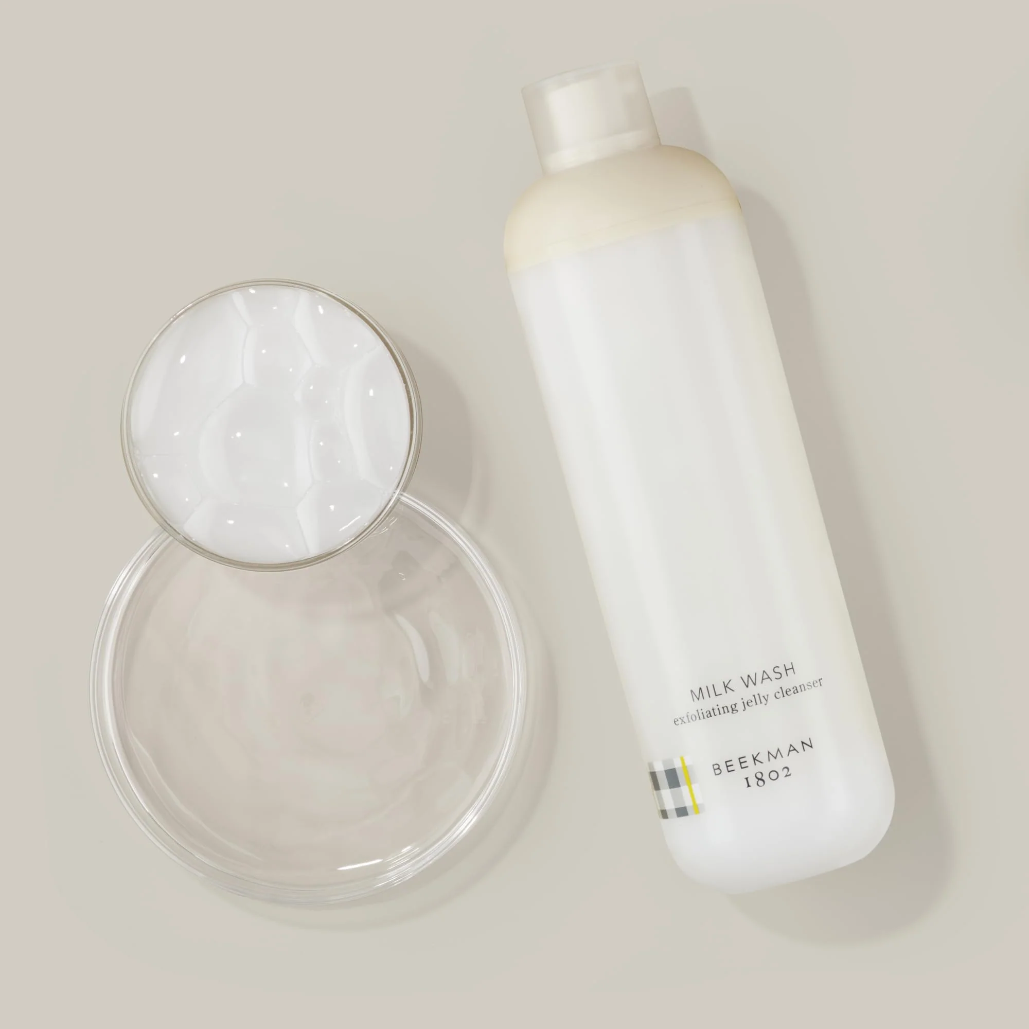 Beekman 1802 Milk Wash Exfoliating Jelly Face Cleanser - Fragrance Free - 5 oz - With Goat Milk + 100% Natural AHAs & BHAs - Helps Control Oil & Exfoliates - Good for Sensitive Skin - Cruelty Free - Image 2