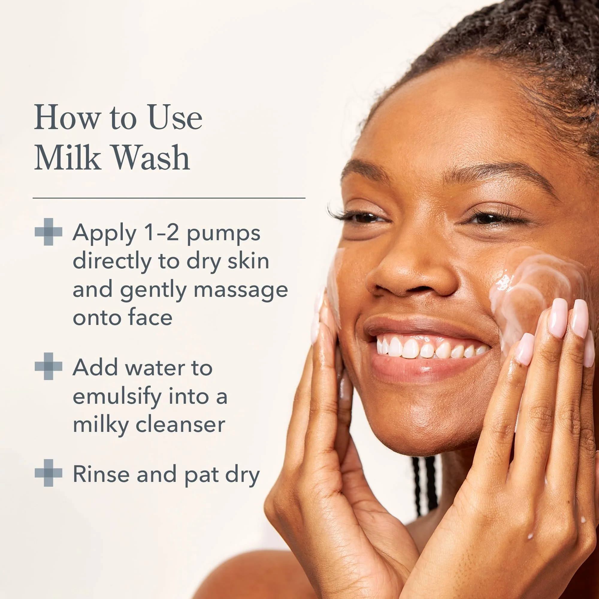 Beekman 1802 Milk Wash Exfoliating Jelly Face Cleanser - Fragrance Free - 5 oz - With Goat Milk + 100% Natural AHAs & BHAs - Helps Control Oil & Exfoliates - Good for Sensitive Skin - Cruelty Free - Image 4