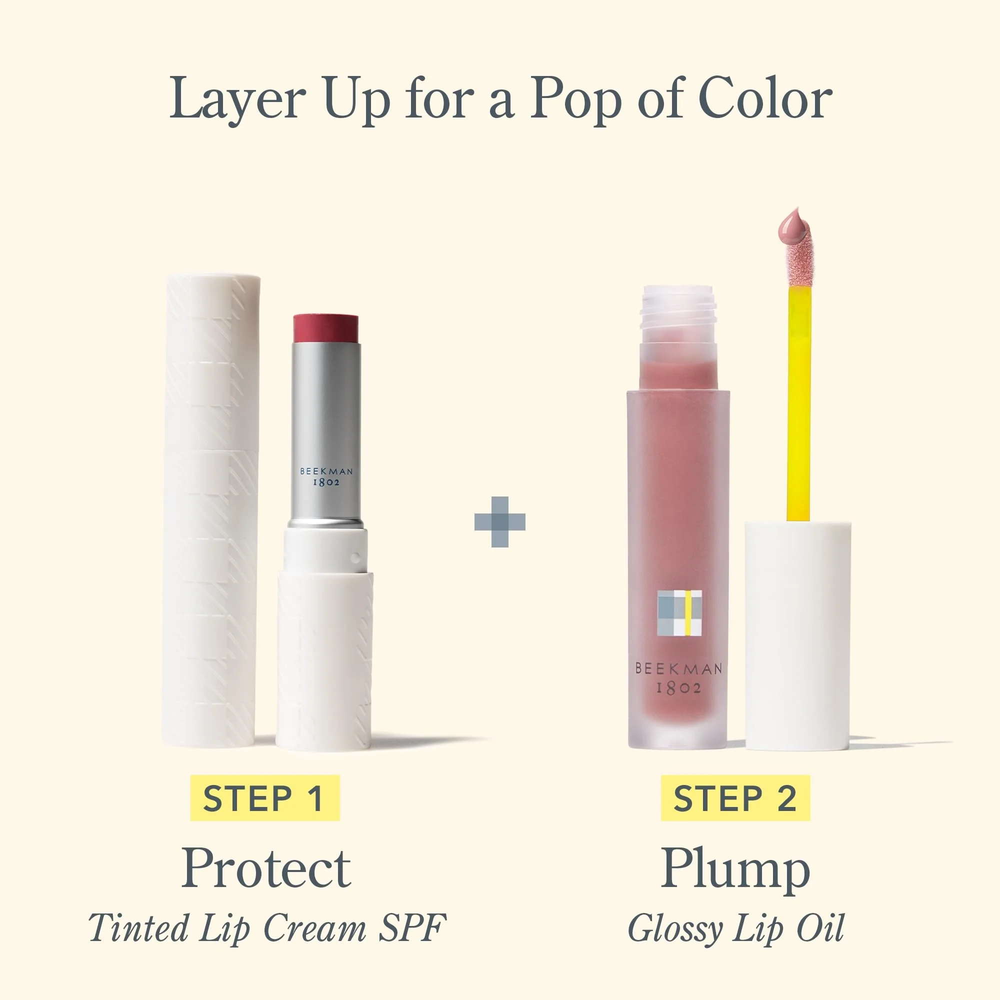 Beekman 1802 Oh Mega Milk Lip Oil - Fragrance Free - Squalane, Vitamin E & Goat Milk - Plumps & Hydrates Lips - 0.14 fl oz - Image 3