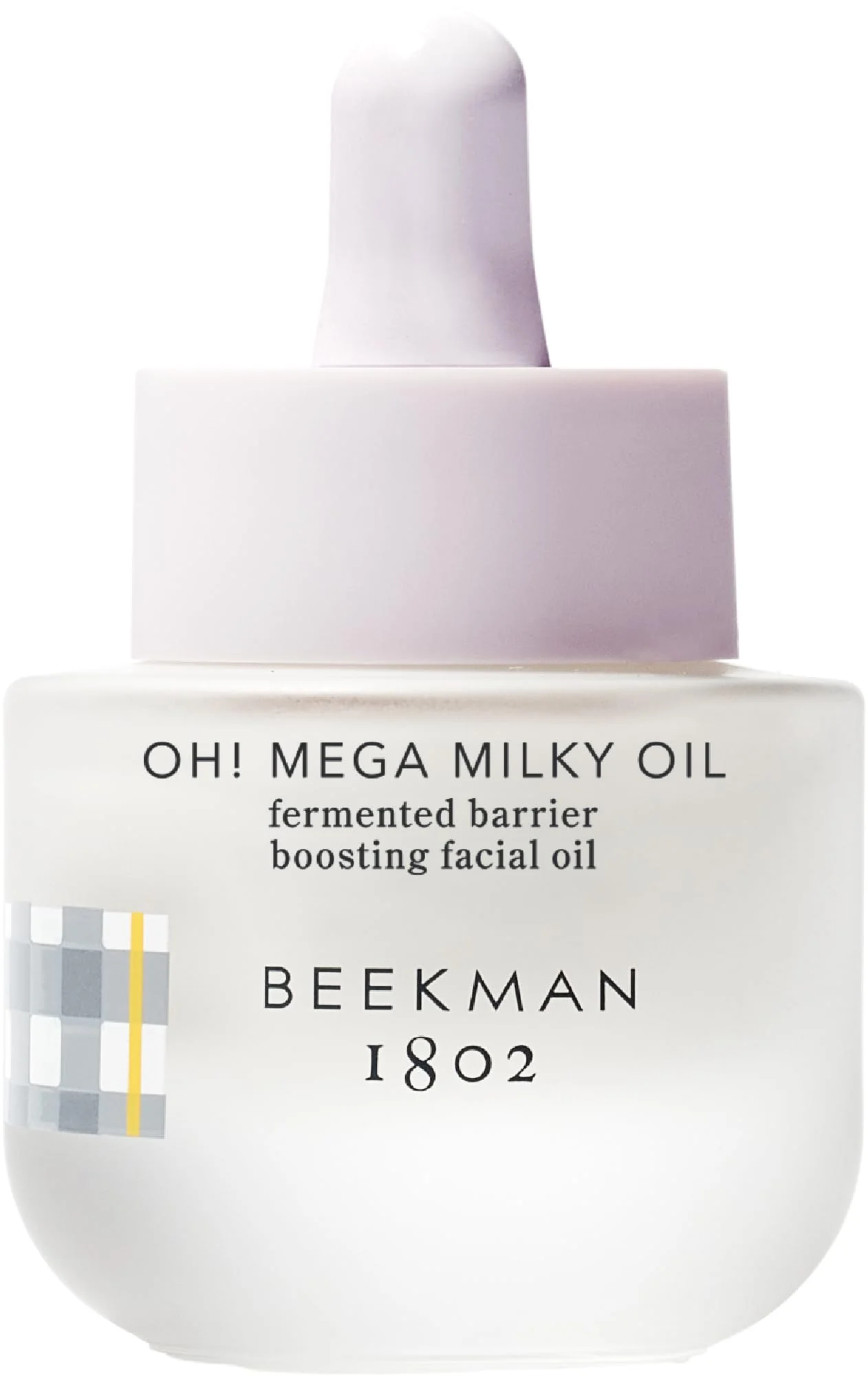 Beekman 1802 Oh! Mega Milky Facial Oil Serum – Vitamin C & Niacinamide Serum for Hydration & Barrier Support – Lightweight Face Oil, Non-Greasy, Fragrance Free, Sensitive Skin Safe, 0.5 Fl Oz
