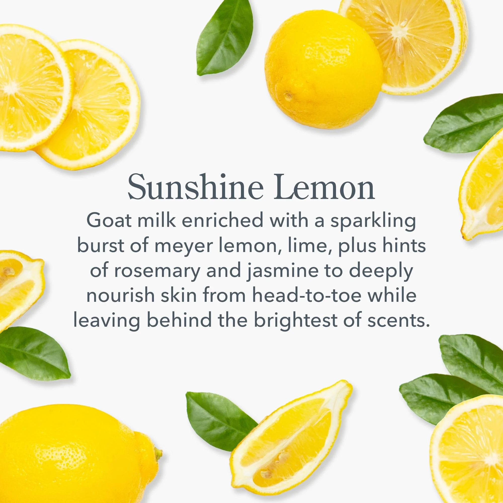 Beekman 1802 Yellow Brick Road Sunshine Lemon Bodycare Gift Set - Set of 3 - Scented - Cleanses, Moisturizes & Hydrates - With Lactic Acid & Shea Butter - Good for Sensitive Skin - Cruelty Free - Image 6