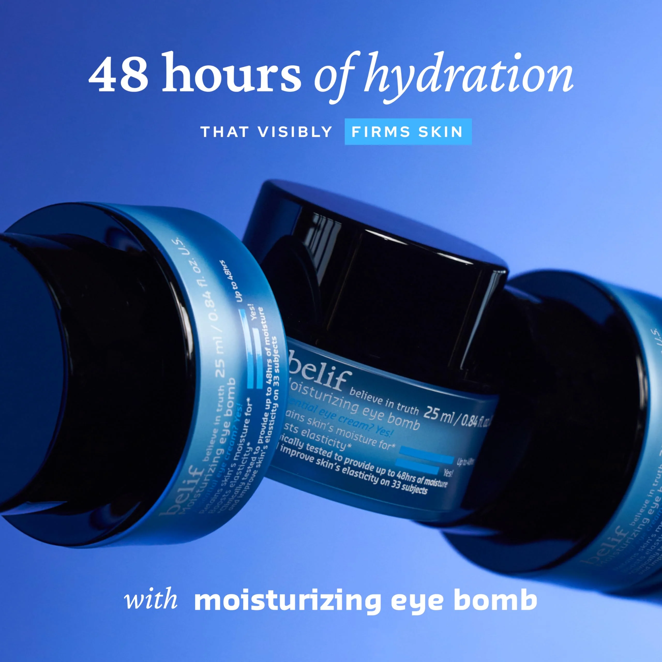 belif Peptide Eye Bomb, Anti-Aging Eye Cream for Wrinkles, Fine Lines, Crow’s Feet & Eye Bags, 48hr Hydration with Ceramide, Squalane, Caffeine, Dermatologist-Tested Korean Skincare, 0.84 fl.oz - Image 6