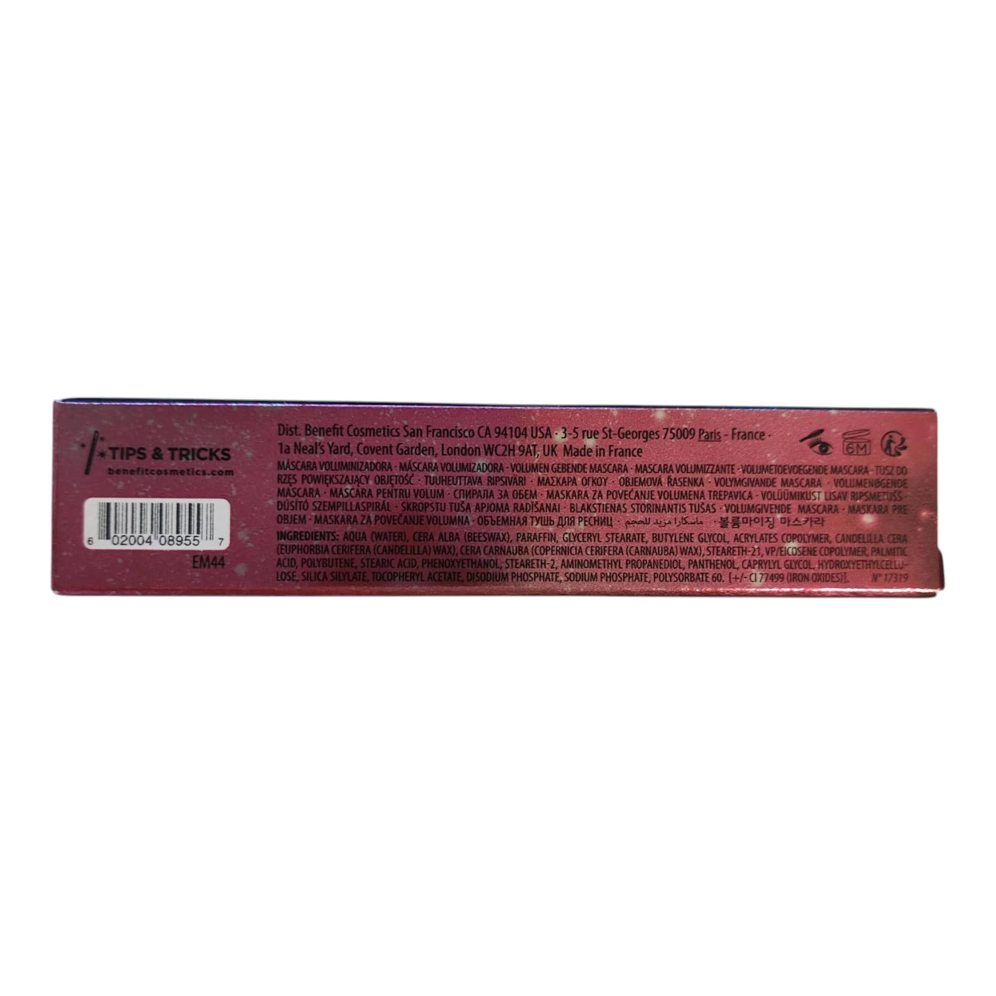 Benefit Bad Gal Bang Volumizing Mascara, Regular Size, 0.3 Fl Oz, Black - Image 2