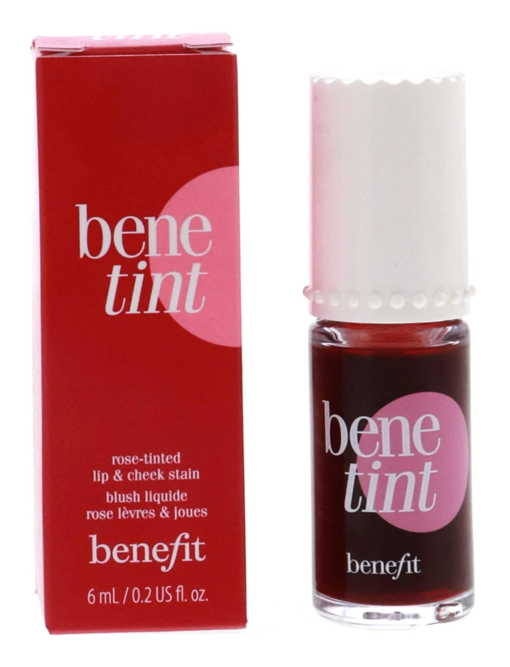 Benefit Bene Tint Rose-tinted Lip & Cheek Stain, 0.2 Fl Oz - Image 5