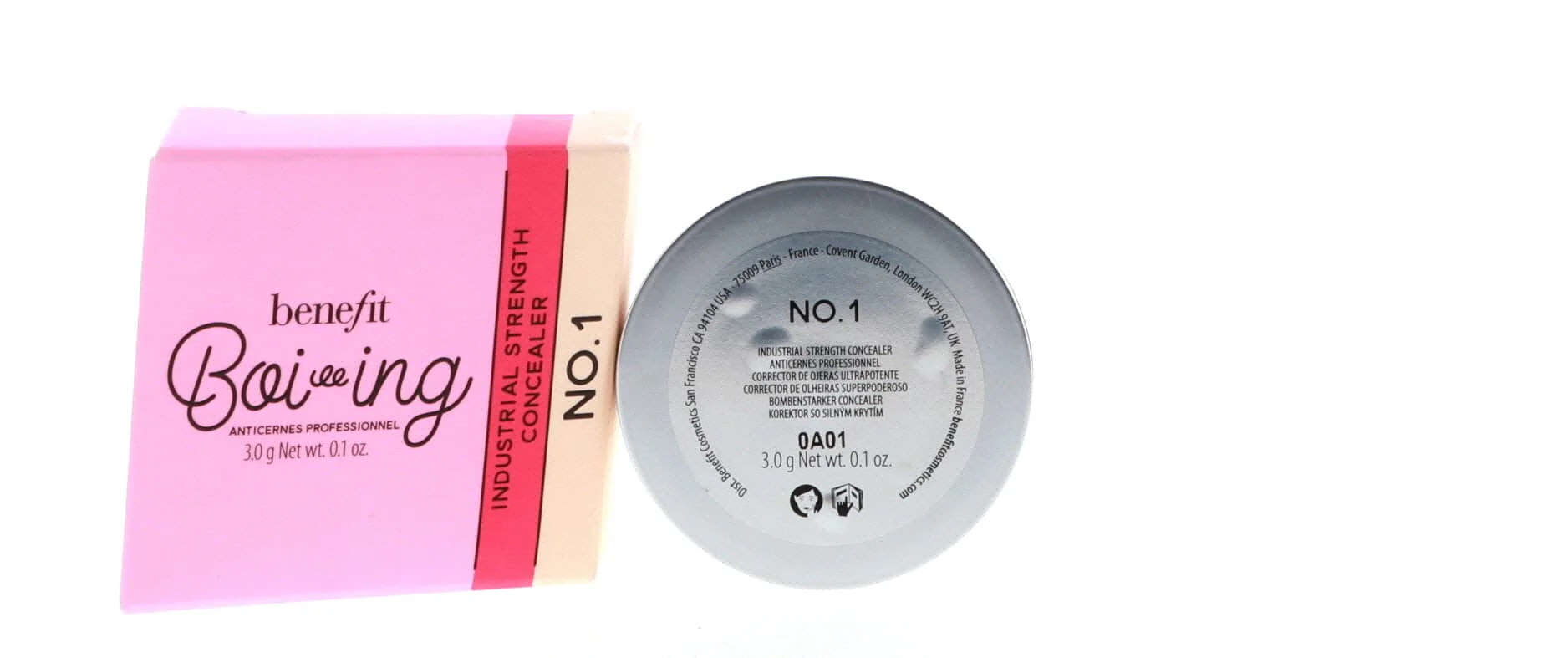 Benefit Boi ing Industrial Strength Concealer # 01 3goz, Light, 0.1 Ounce - Image 7