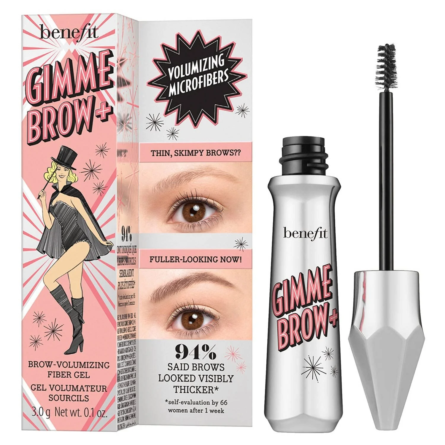 Benefit Cosmetics Gimme Brow+ Tinted Volumizing Eyebrow Gel 3.75 - Image 6
