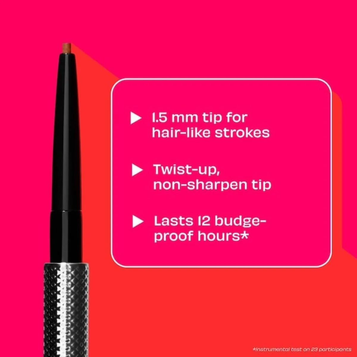 Benefit Cosmetics Precisely, My Brow Pencil Waterproof Eyebrow Definer 0.026g - 3 Warm Light Brown (SAMPLE PRODUCT) - Image 7