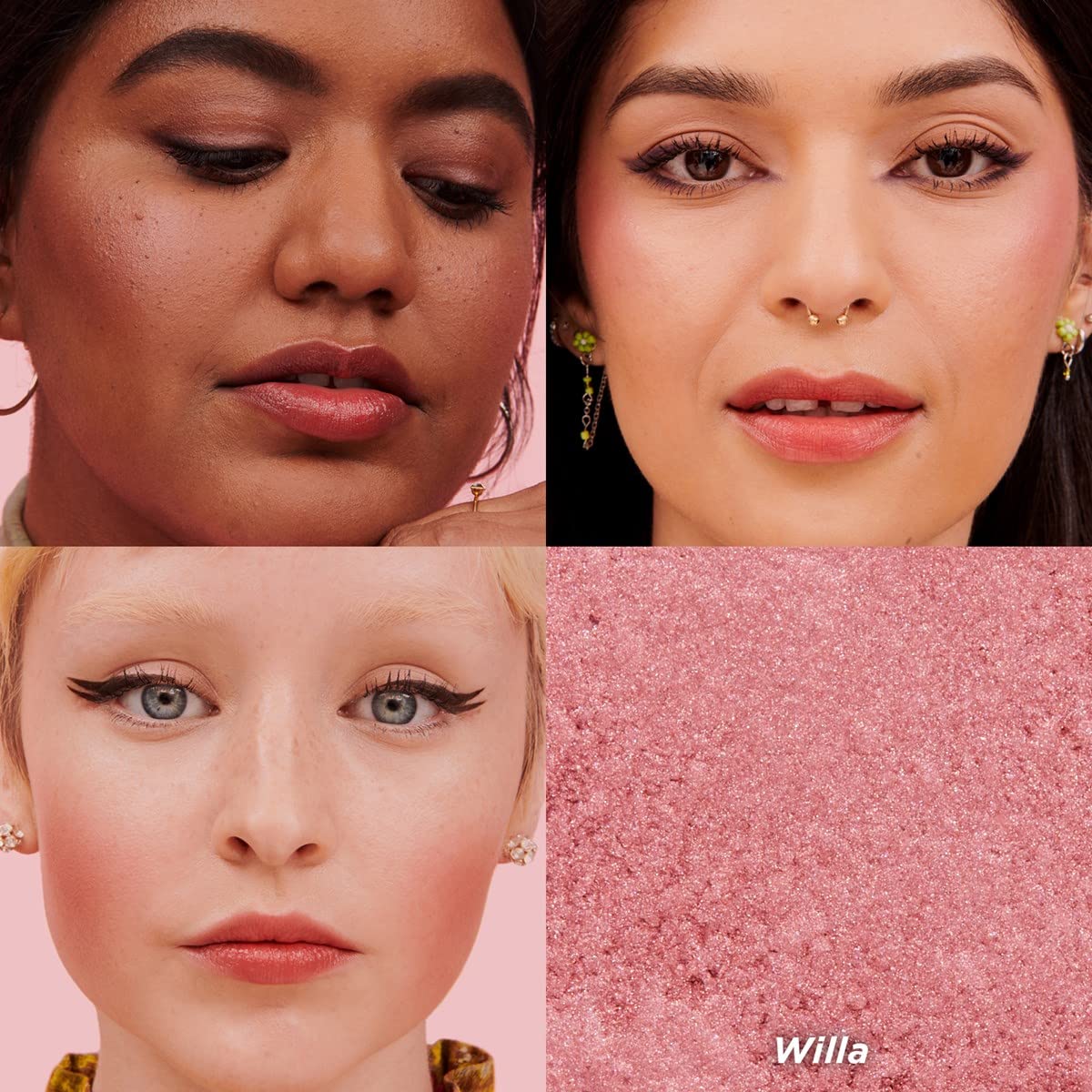 Benefit Cosmetics WANDERful World Silky-Soft Powder Blush Willa - Image 4
