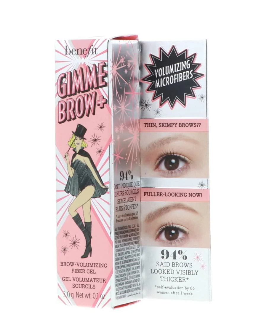 Benefit Gimme Brow + Volumizing Eyebrow Fiber Gel Bundle (Neutral Light Brown, 0.1oz, 2-Pack) (2 Items) - Image 3