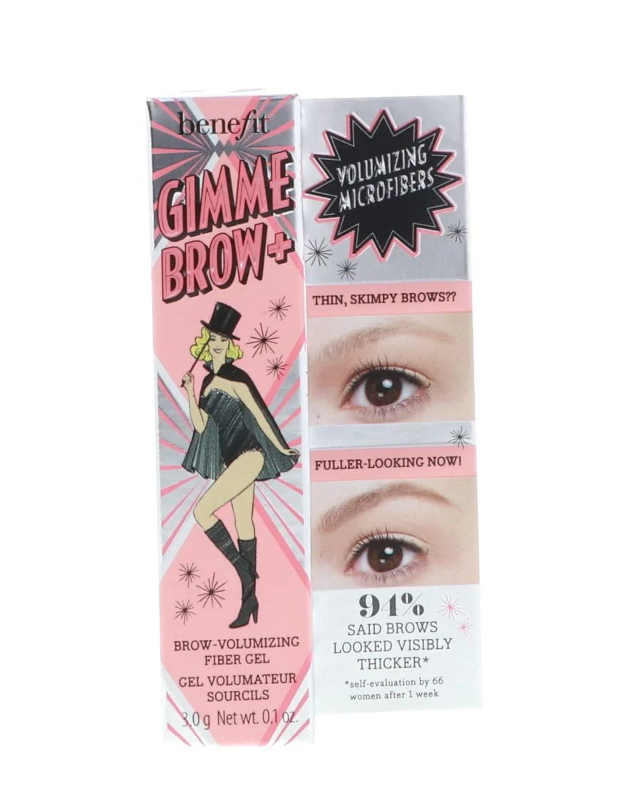 Benefit Gimme Brow + Volumizing Eyebrow Fiber Gel Bundle (Neutral Light Brown, 0.1oz, 2-Pack) (2 Items) - Image 4