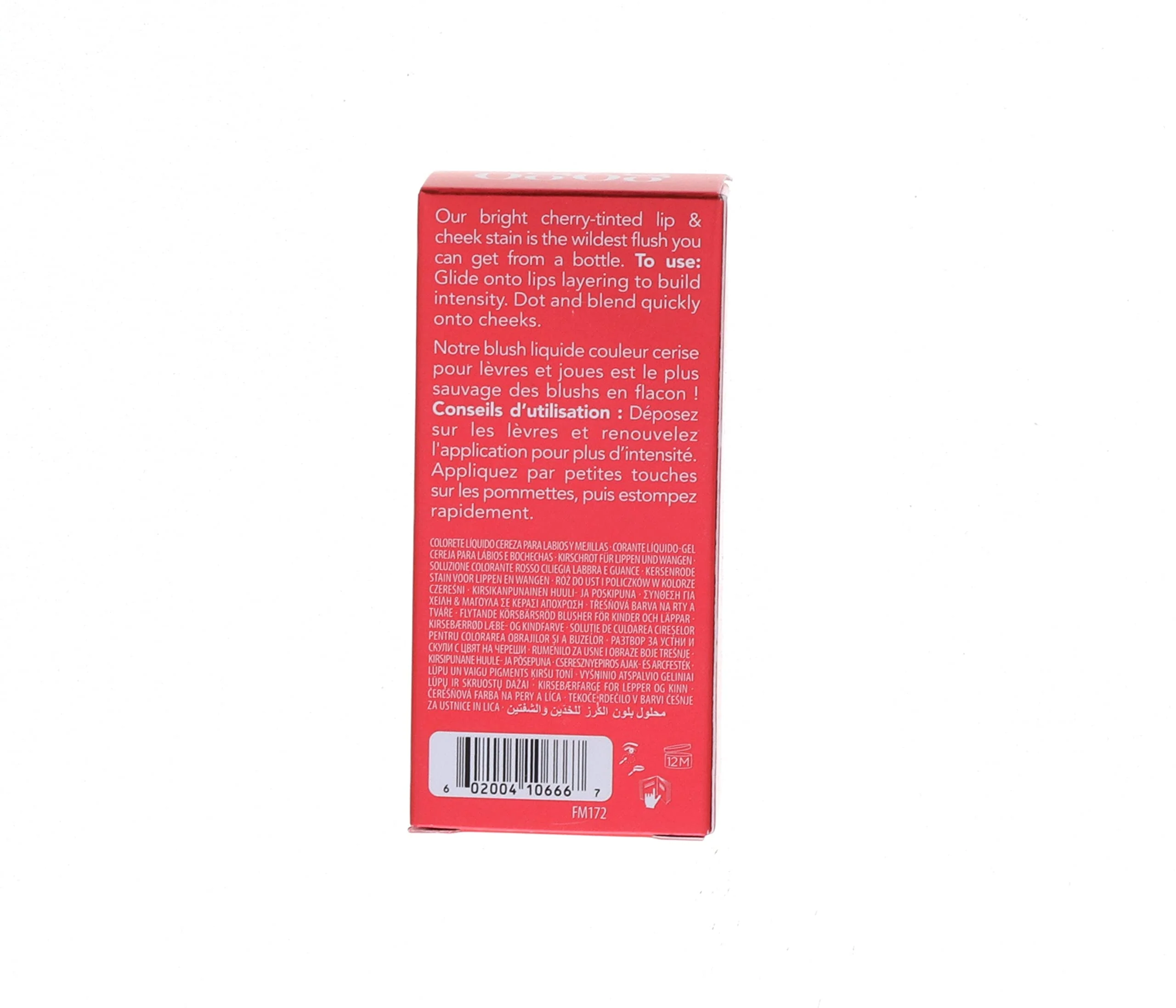 Benefit Gogo Tint Bright Cherry Tinted Lip & Cheek Stain, 0.2 Fl Oz - Image 2