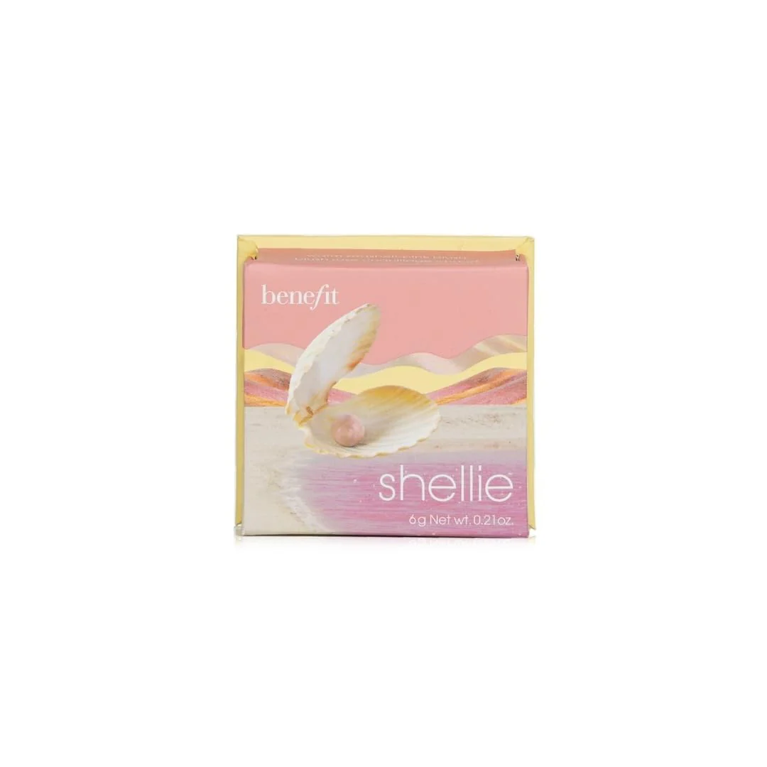 Benefit Shellie Warm Seashell-Pink Blush 0.21 Ounce - Image 5