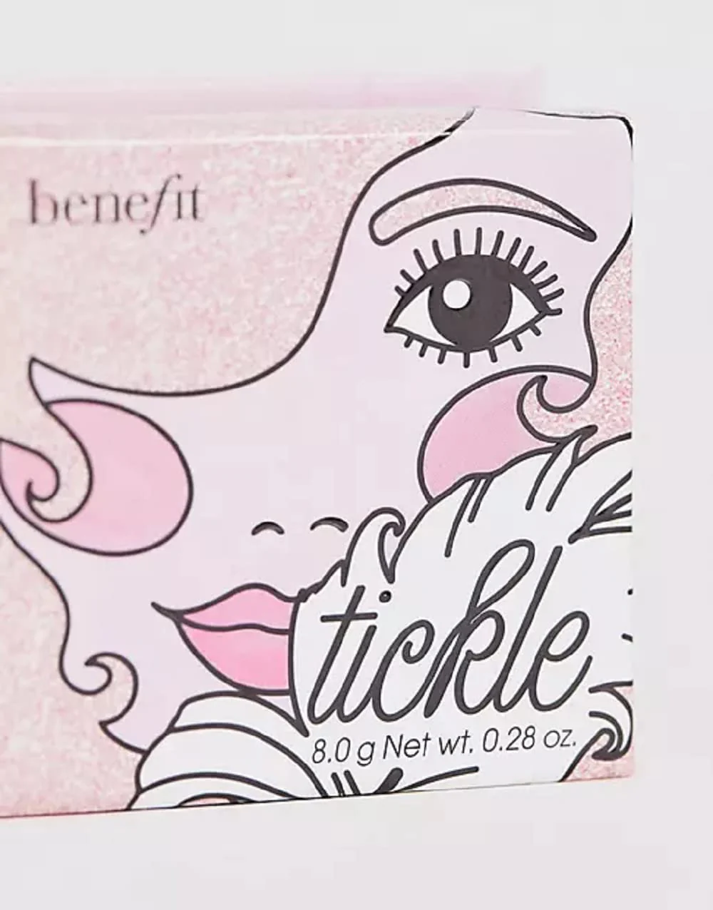 Benefit Tickle Golden Pink Highlighter 0.28 Ounce - Image 6
