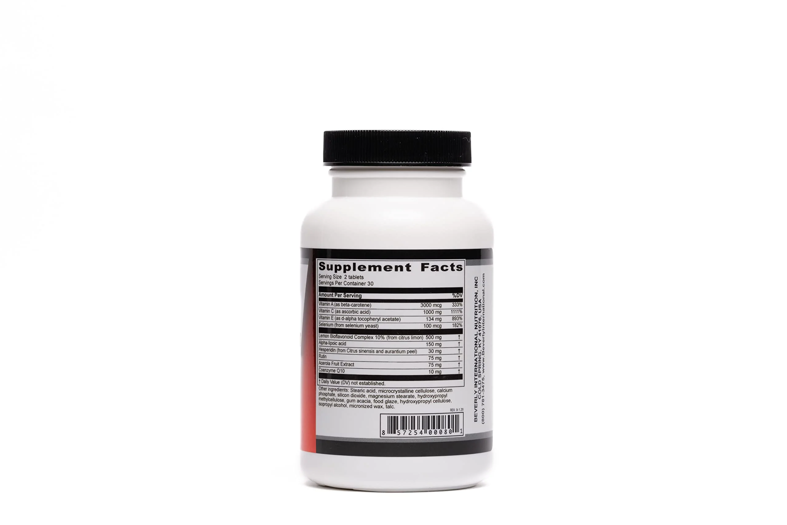 Beverly International Advanced Antioxidant, 60 Tablets. High Potency Anti-Aging Formula. Powered by Vitamins A, C, E, and Selenium. Combat Cell Oxidation. - Image 6