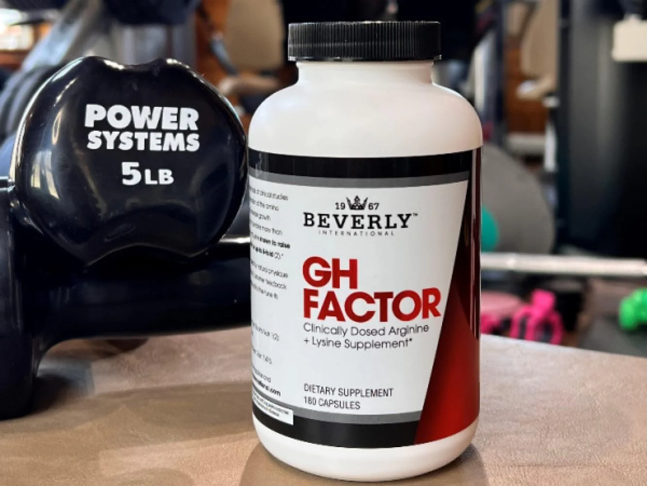 Beverly International GH Factor, 180 Capsules. Raise Levels by Up to 8-Fold. Clinically Dosed Arginine + Lysine Supplement. P.M. Growth Promoter for Men & Women. Revitalize Your Physique. - Image 2