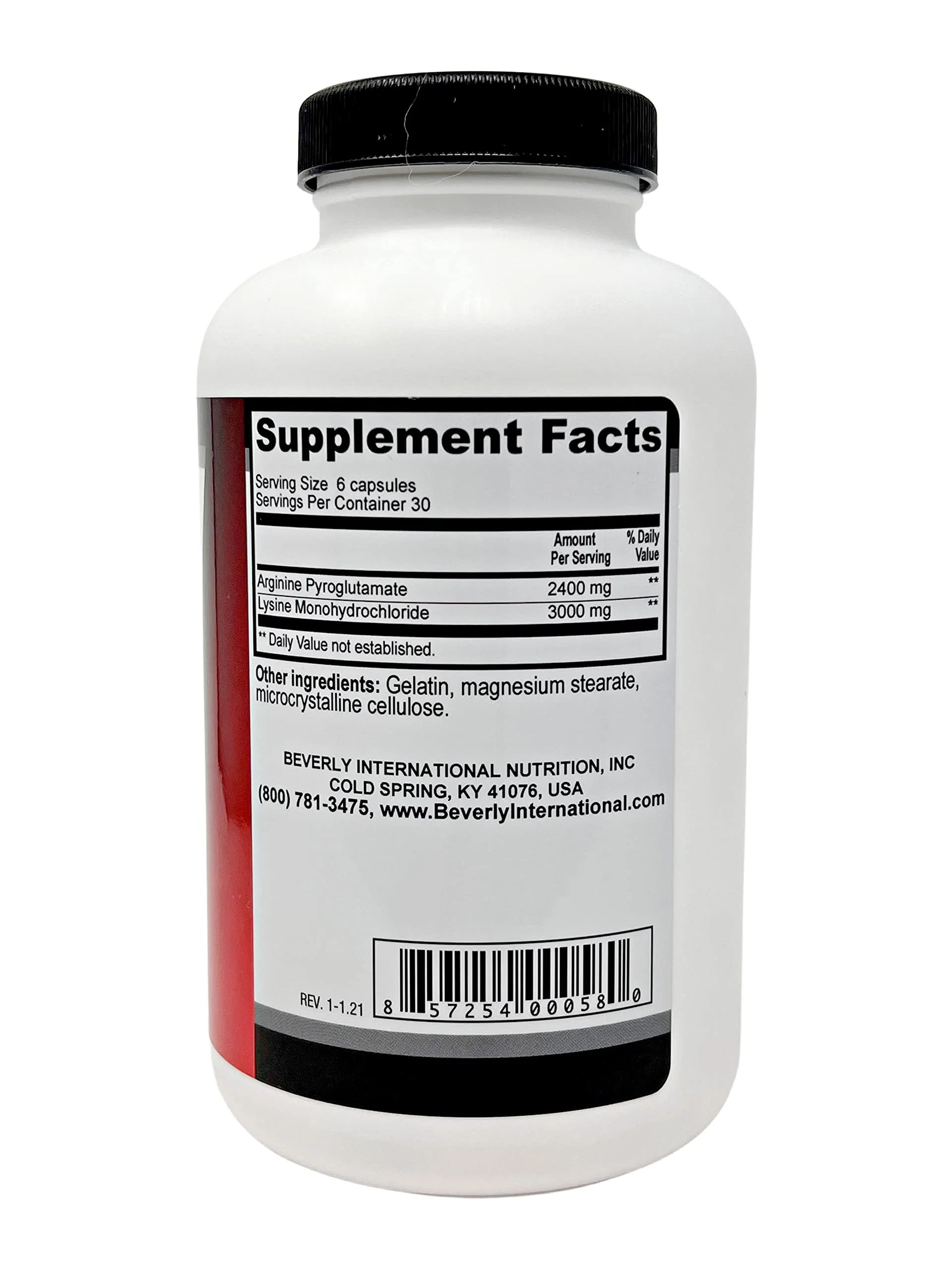 Beverly International GH Factor, 180 Capsules. Raise Levels by Up to 8-Fold. Clinically Dosed Arginine + Lysine Supplement. P.M. Growth Promoter for Men & Women. Revitalize Your Physique. - Image 9