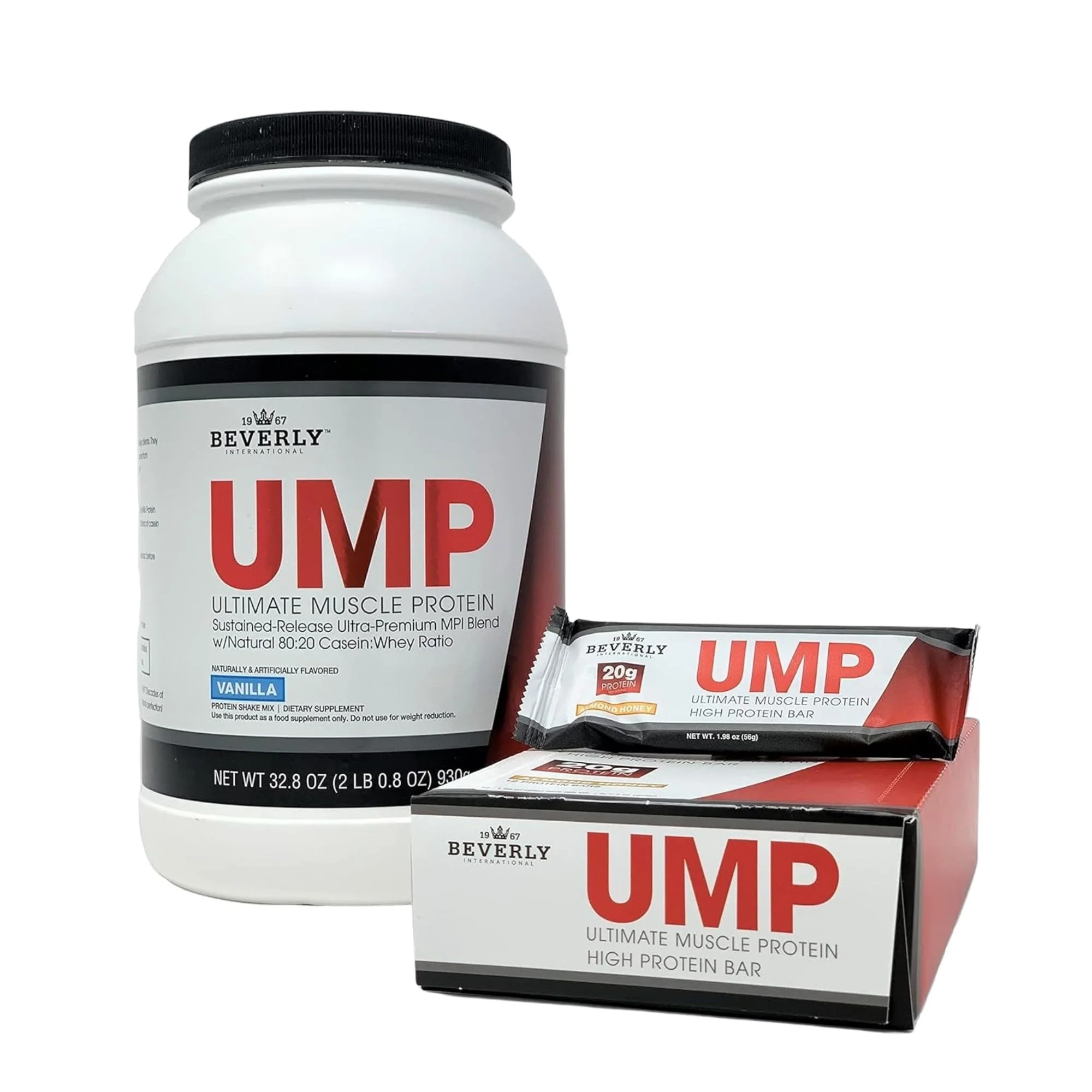 Beverly International UMP Protein Powder, Vanilla. Unique Whey-Casein Ratio Builds Lean Muscle. Easy to Digest. No Bloat. (32.8 oz) 2lb .8 oz - Image 8